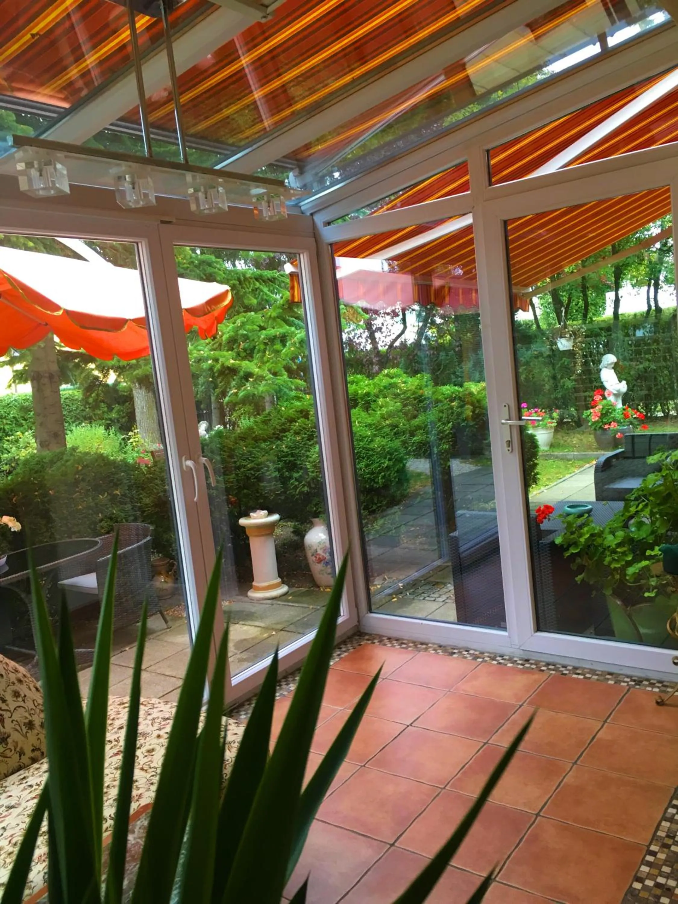 Garden view in Arena Stadt München