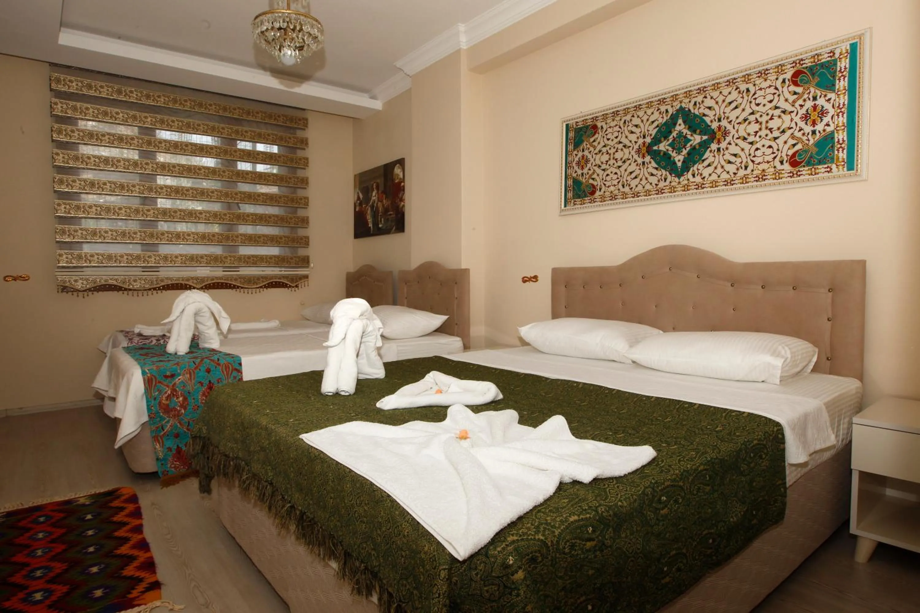 Bed in Ephesus Palace