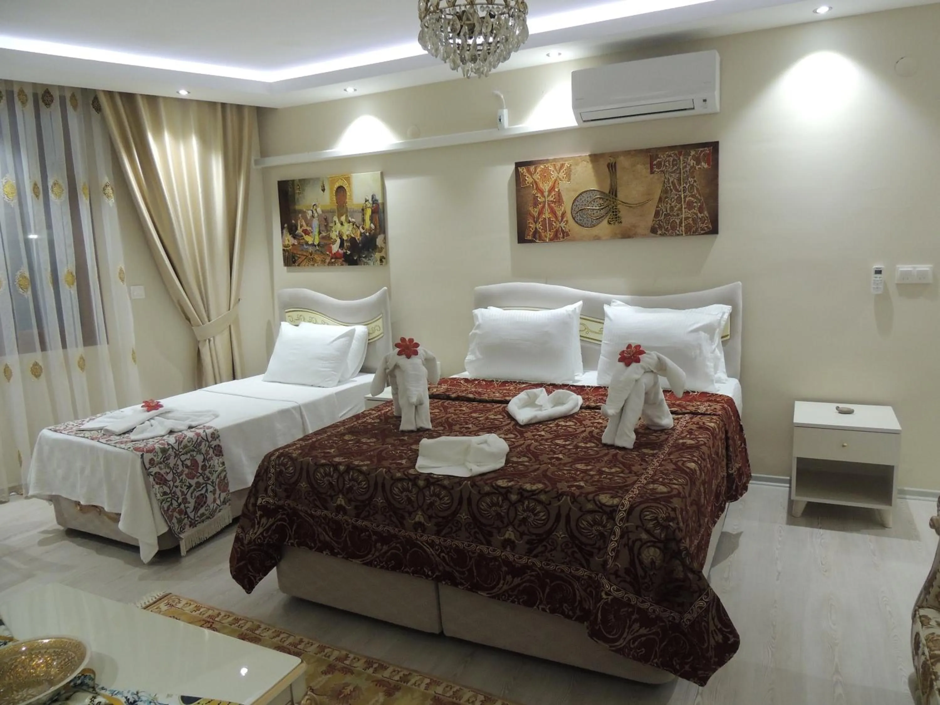 Bed in Ephesus Palace