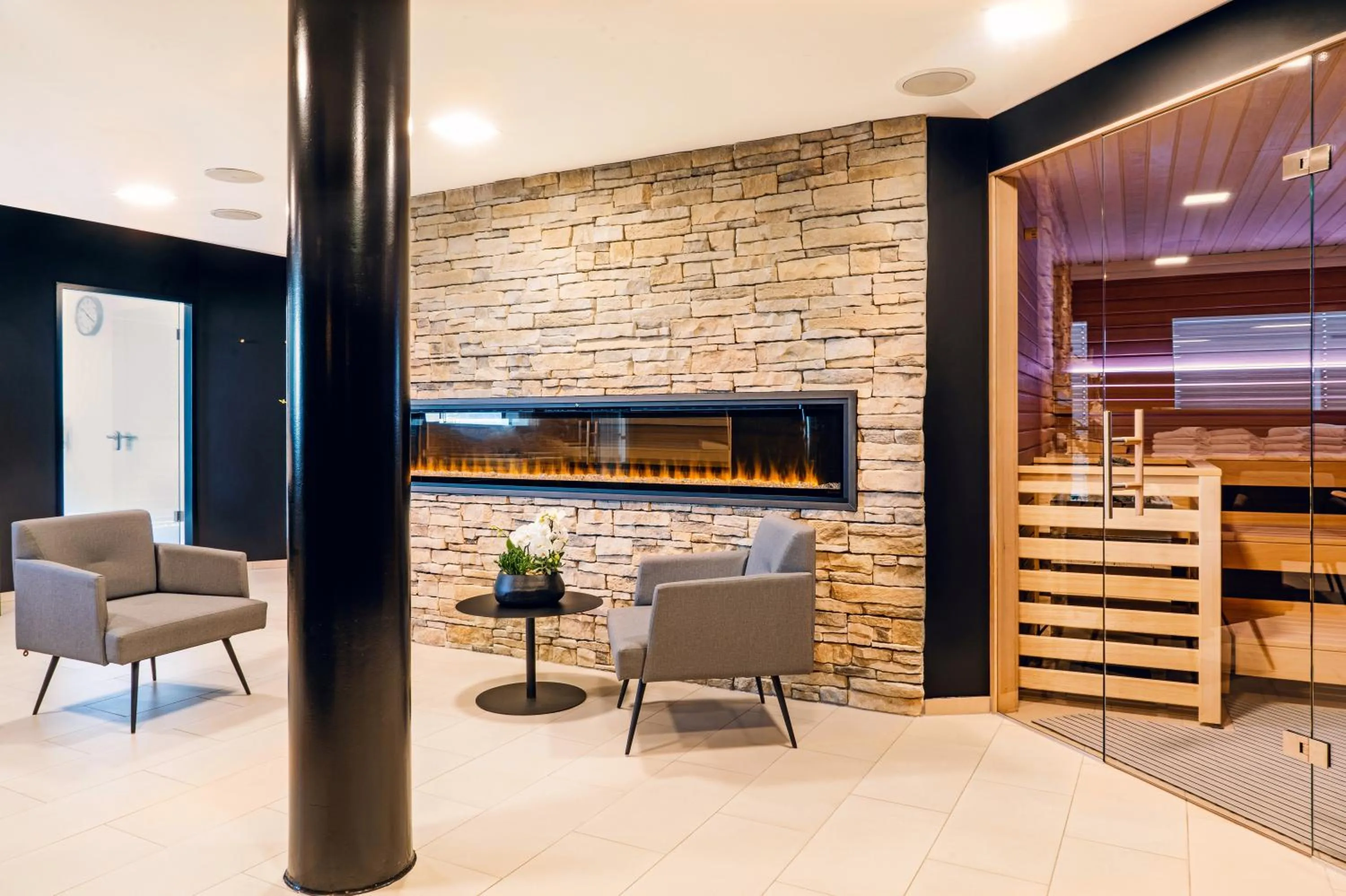 Spa and wellness centre/facilities in Schlosshotel Hellenstein