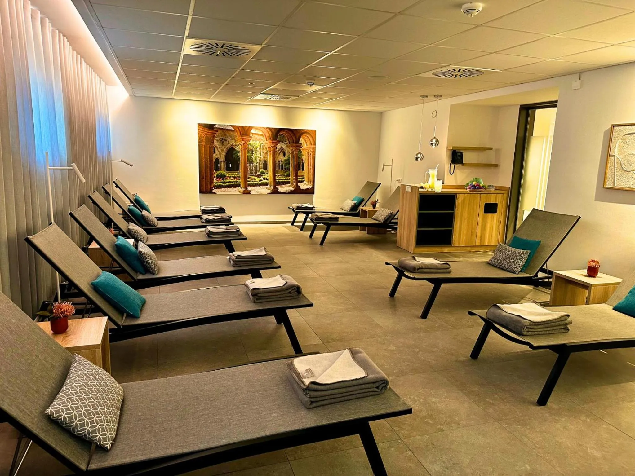 Sauna in Augustiner Hotel