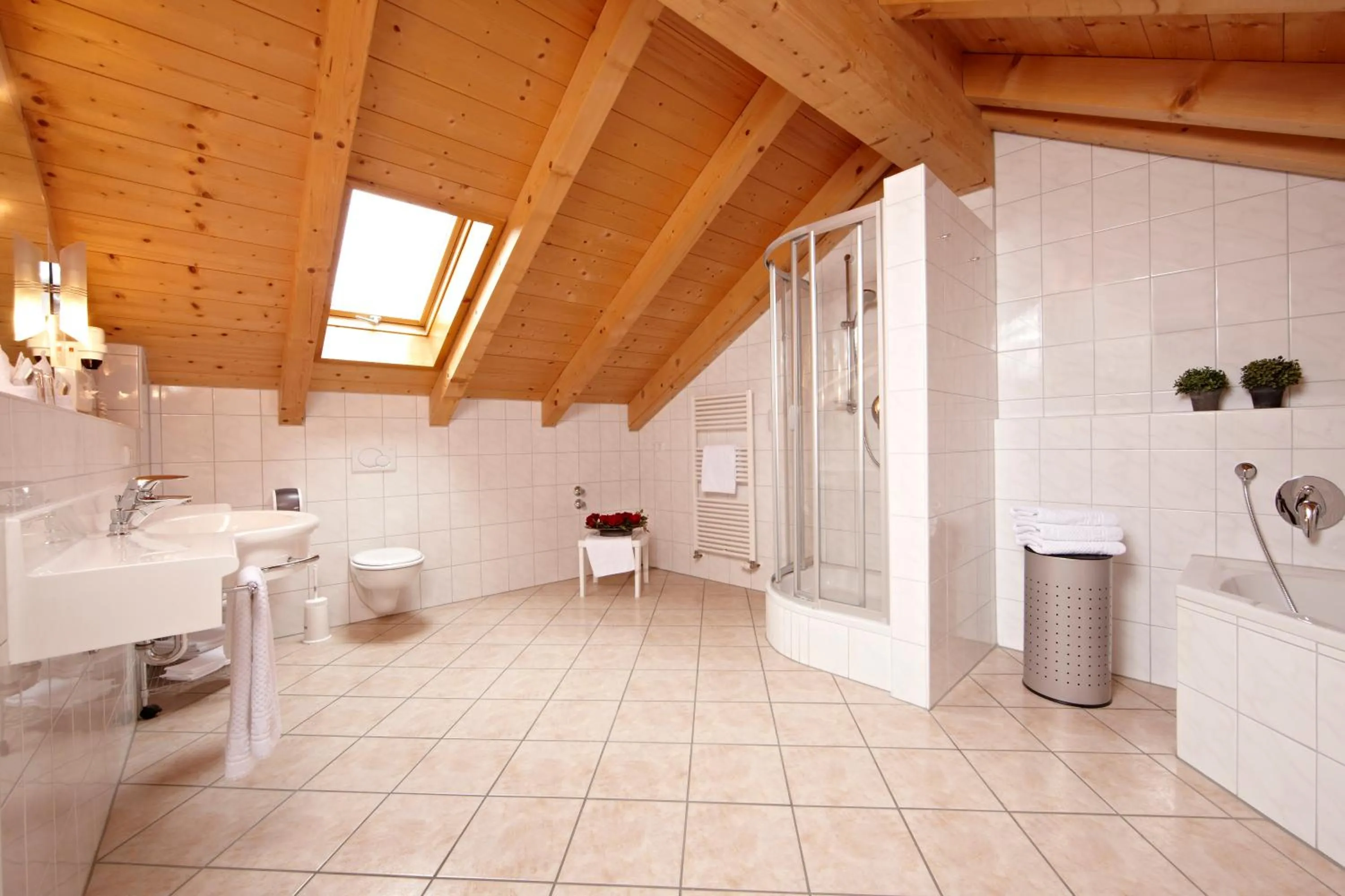 Bathroom in Hotel Schatten