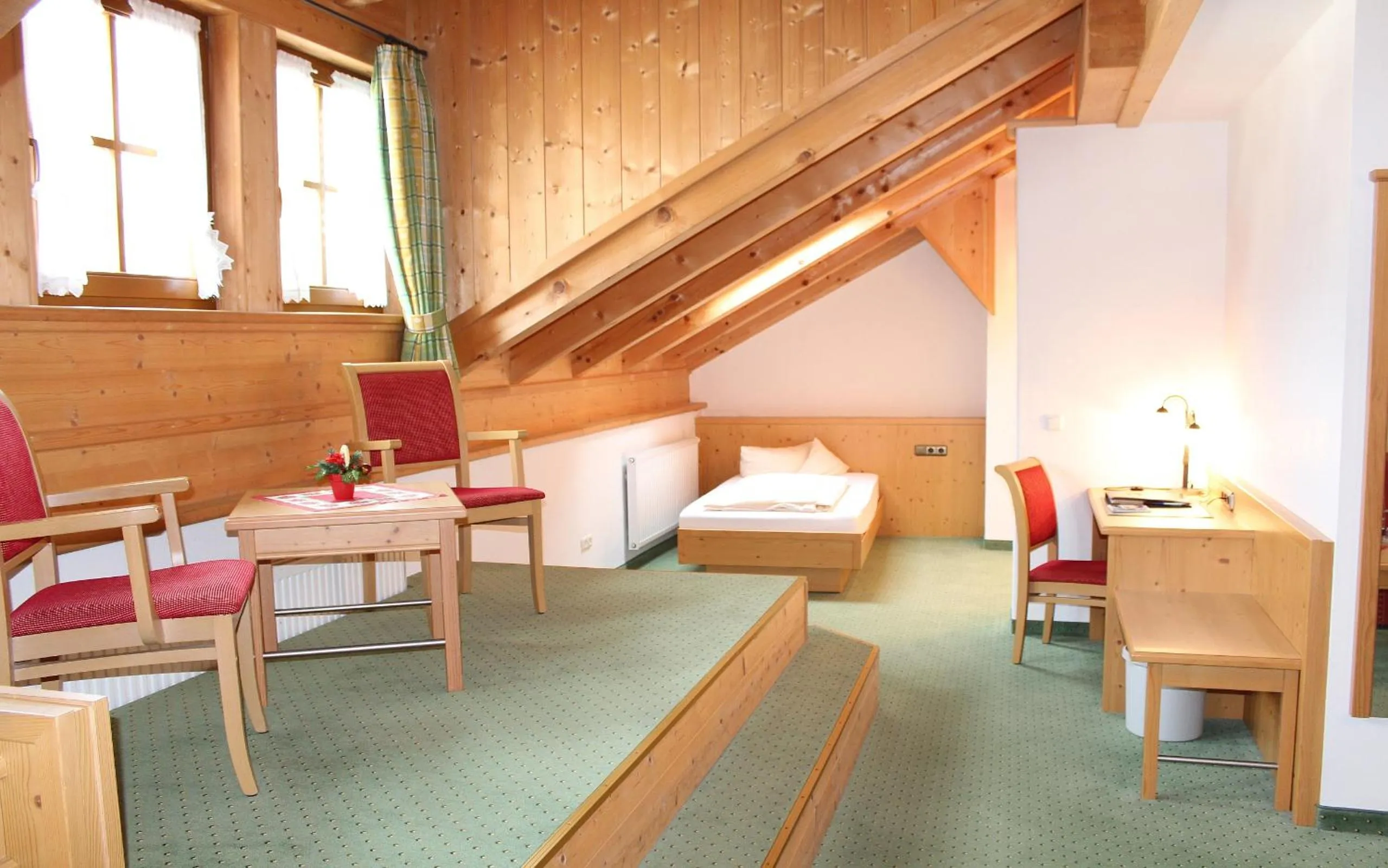 Bedroom in Hotel Schatten