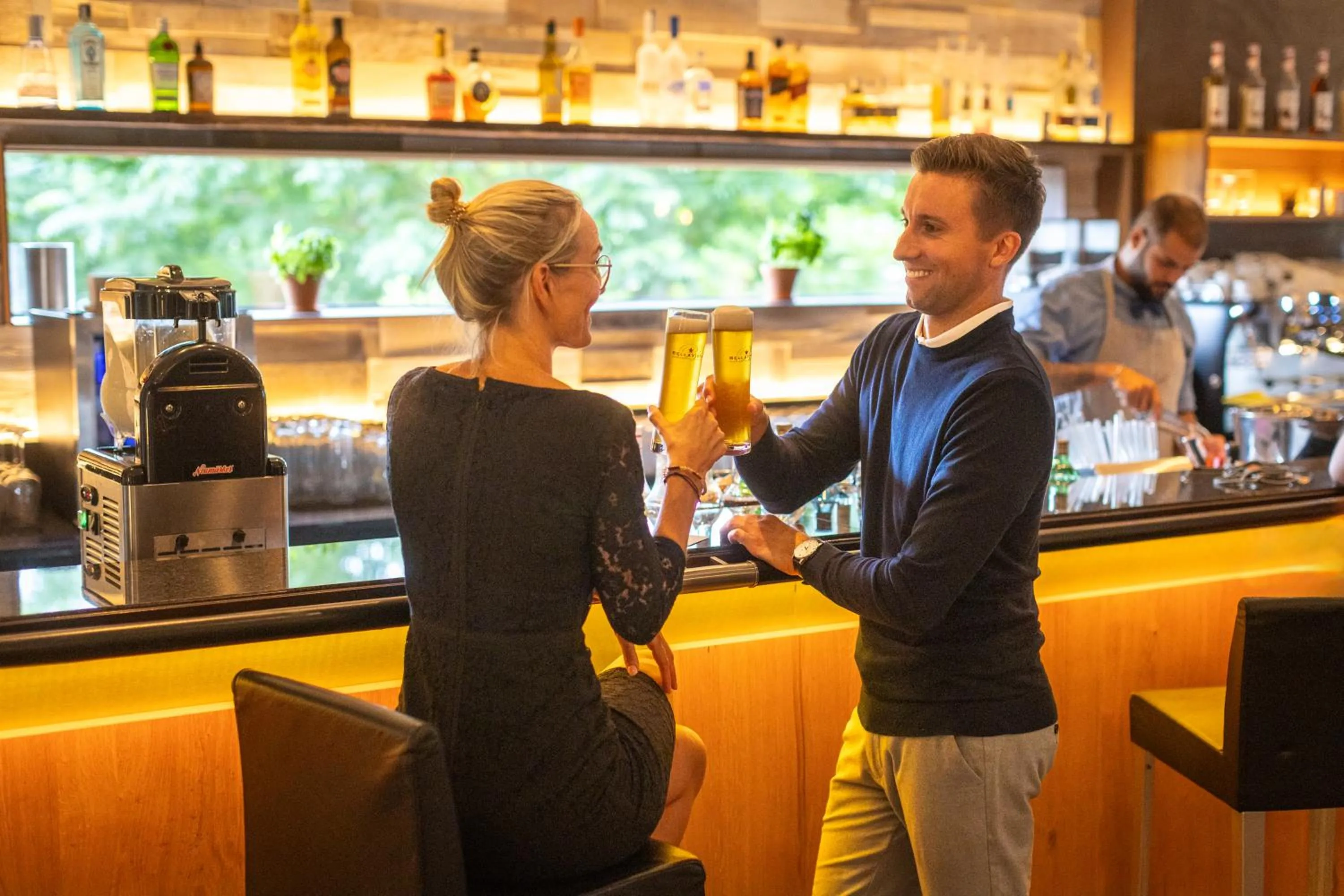 Lounge or bar in LAGO hotel & restaurant am see