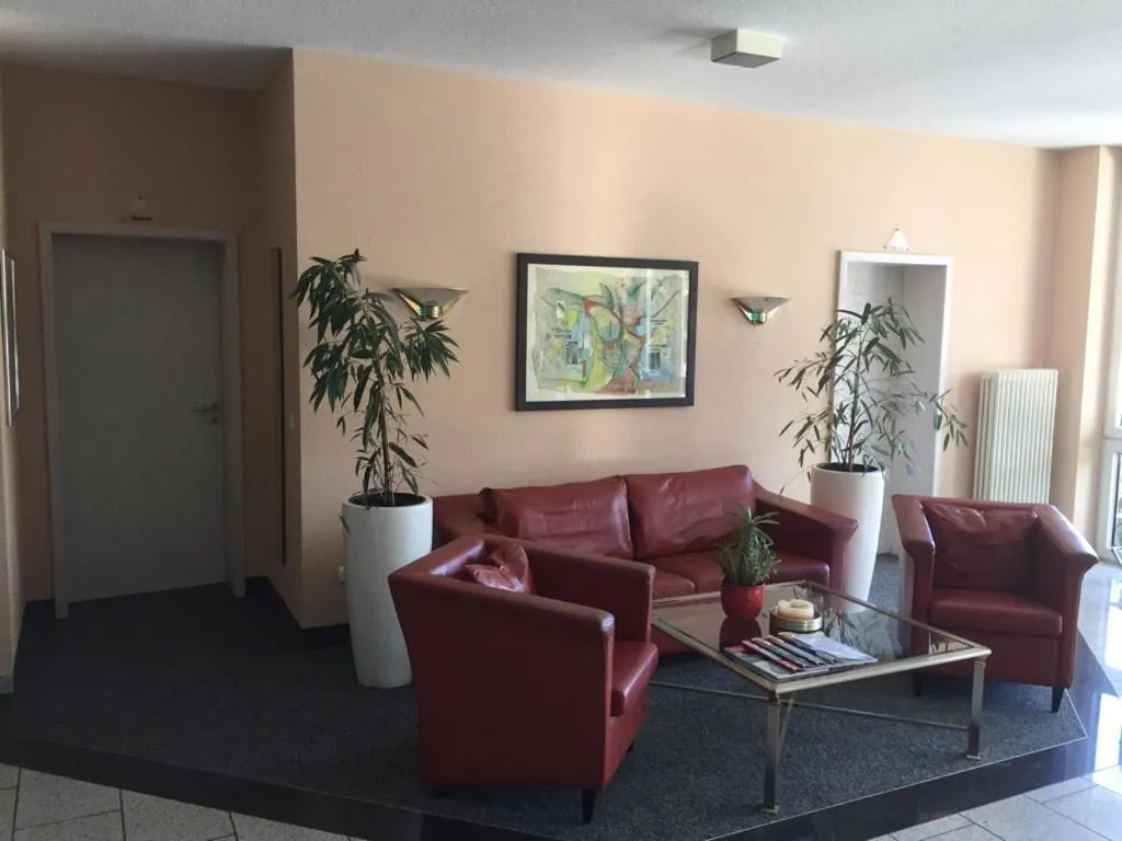 Lobby or reception in AltstadtHotel an der Werra