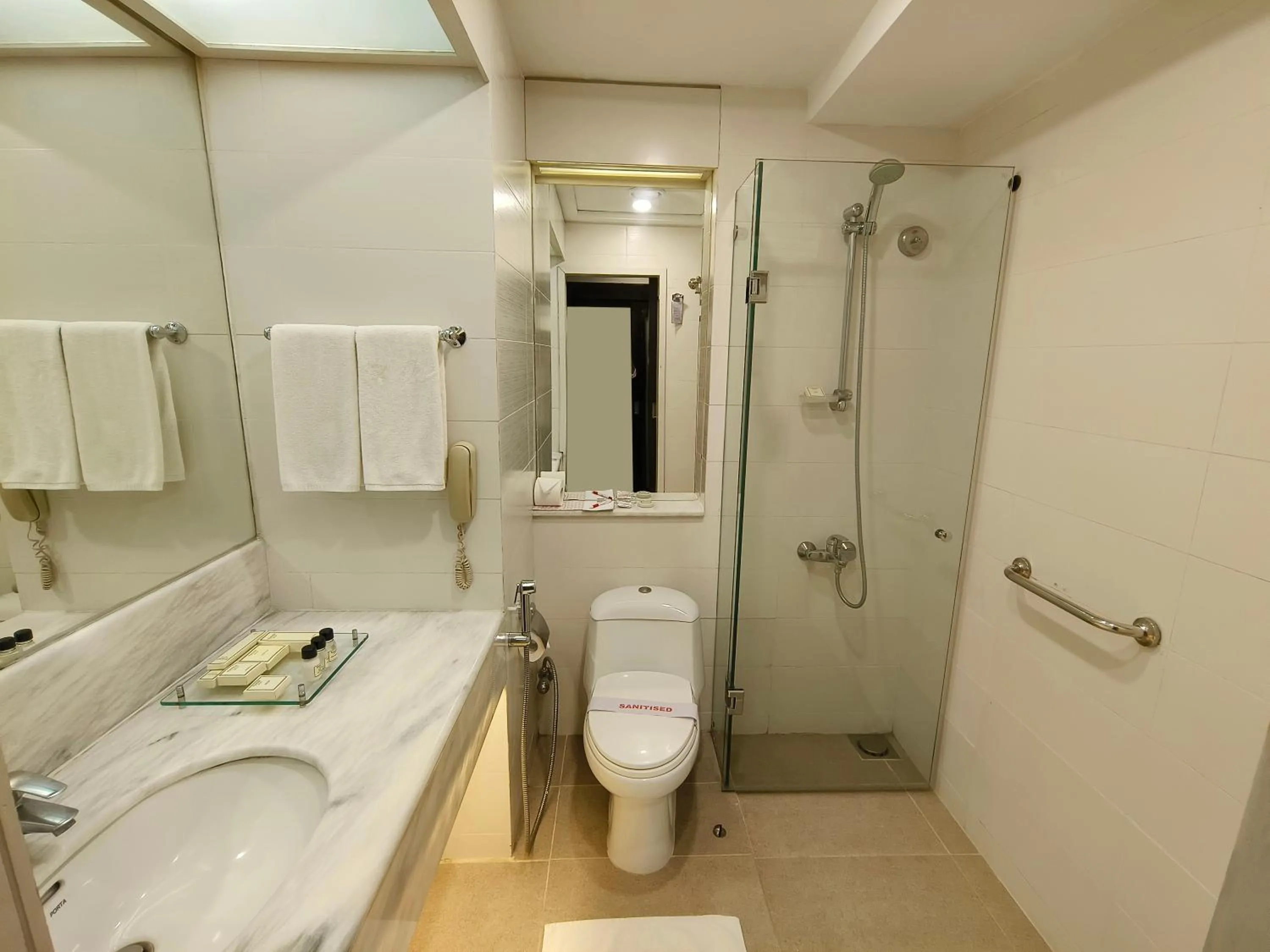 Bathroom in Ramada by Wyndham Multan