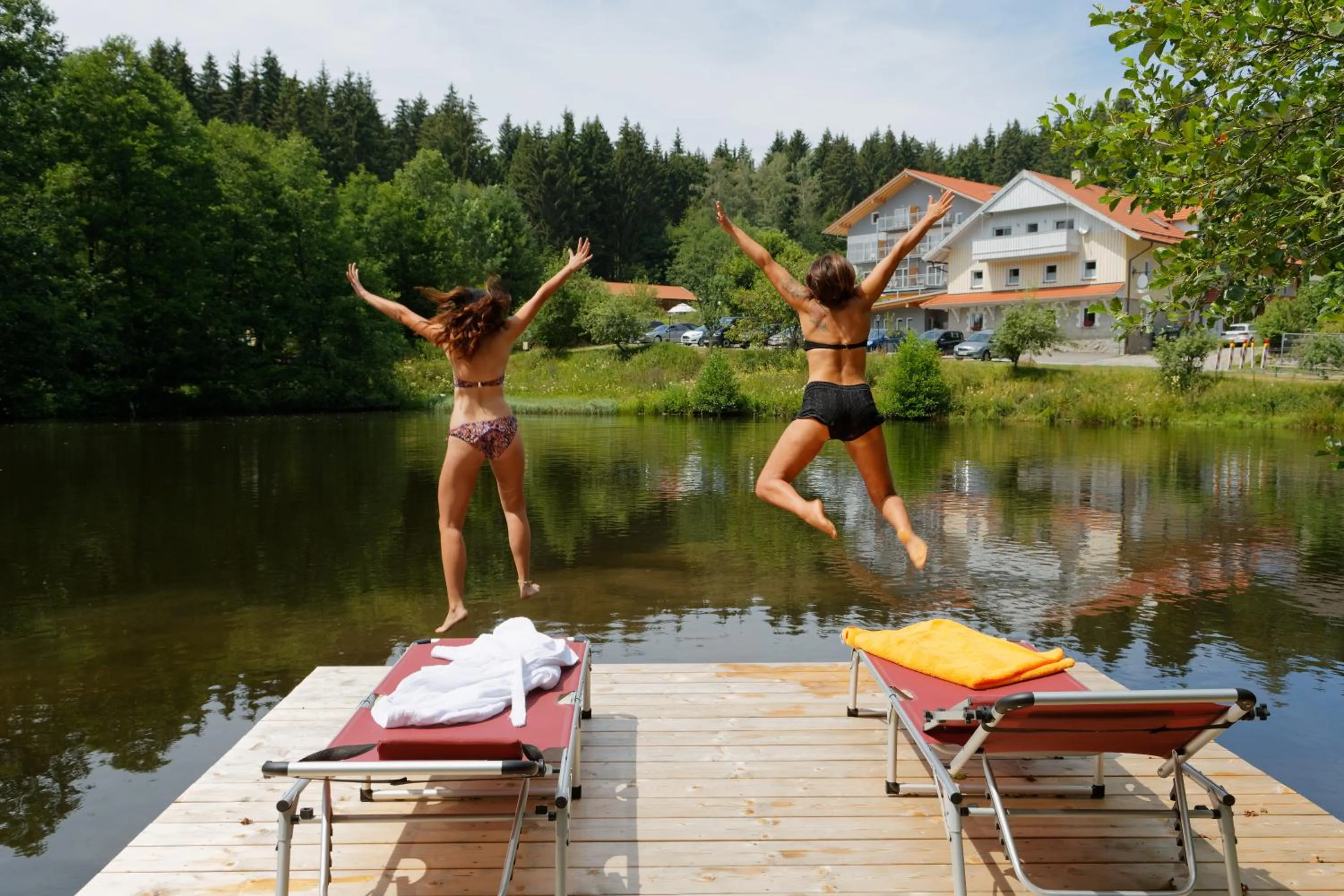 Lake view in Wellnesshotel deine Auszeit, Adults only