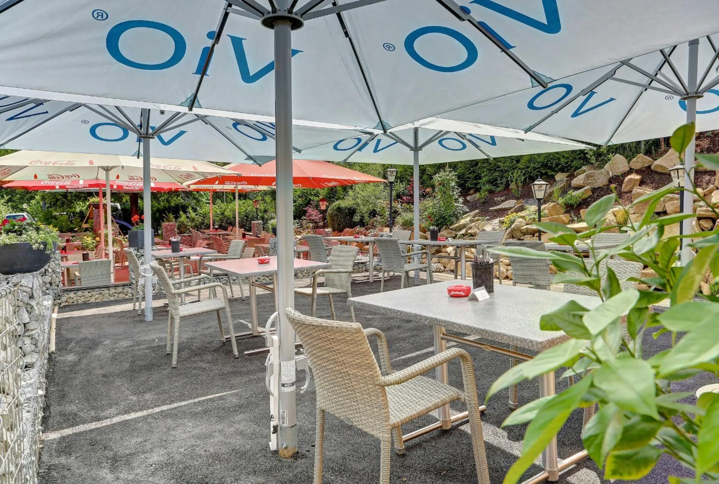 Patio in Wellnesshotel deine Auszeit, Adults only