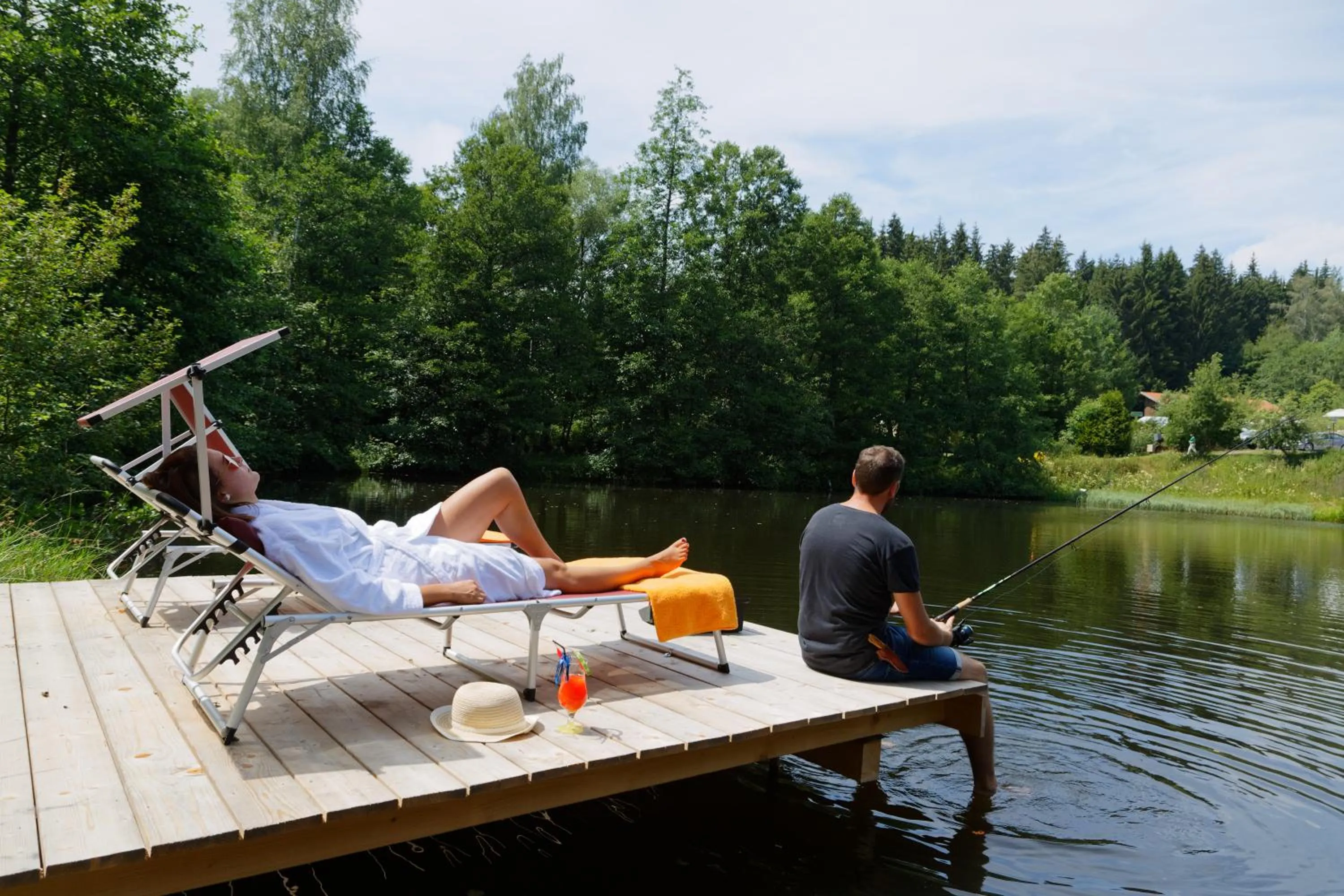 Fishing in Wellnesshotel deine Auszeit, Adults only