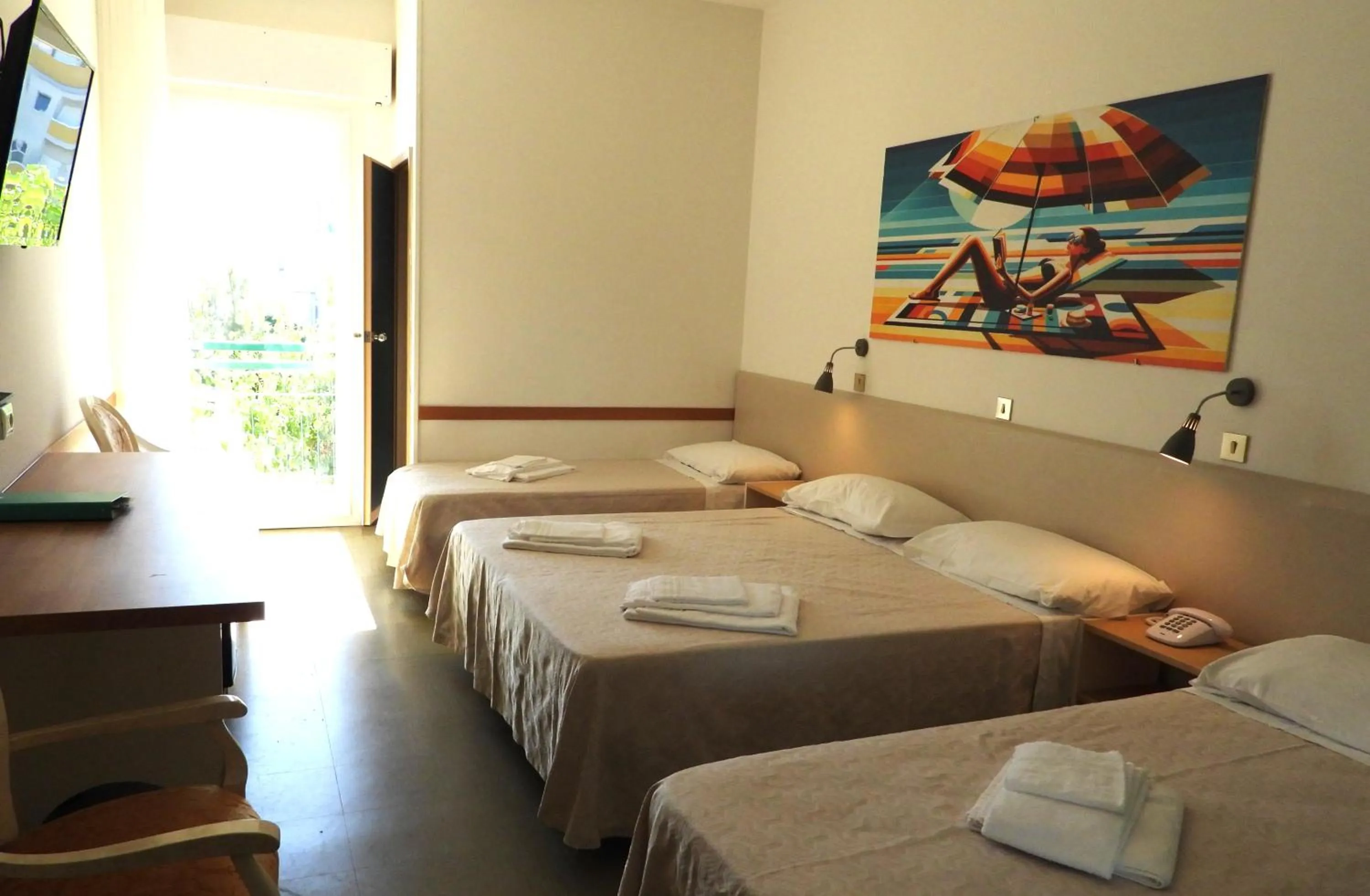 Bed in Hotel Internazionale