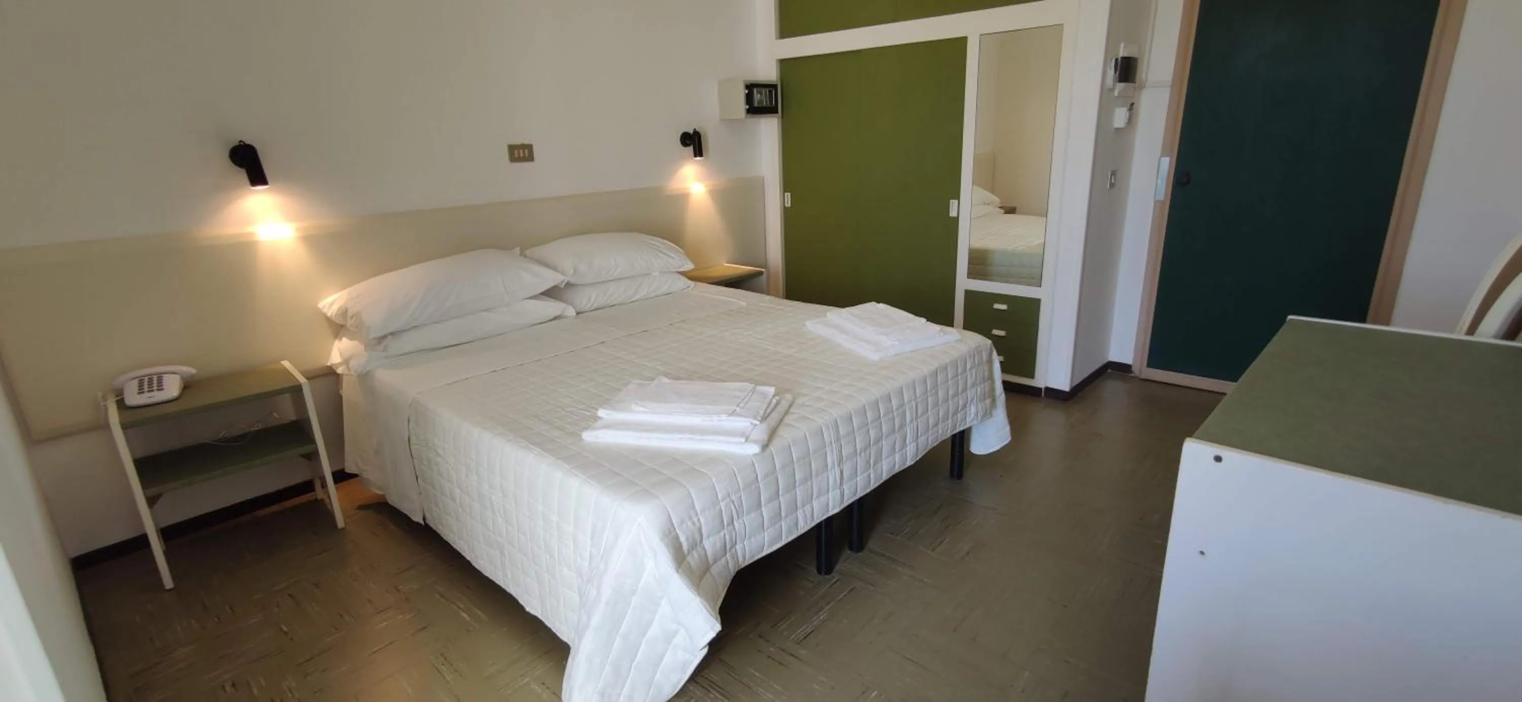 Bed in Hotel Internazionale