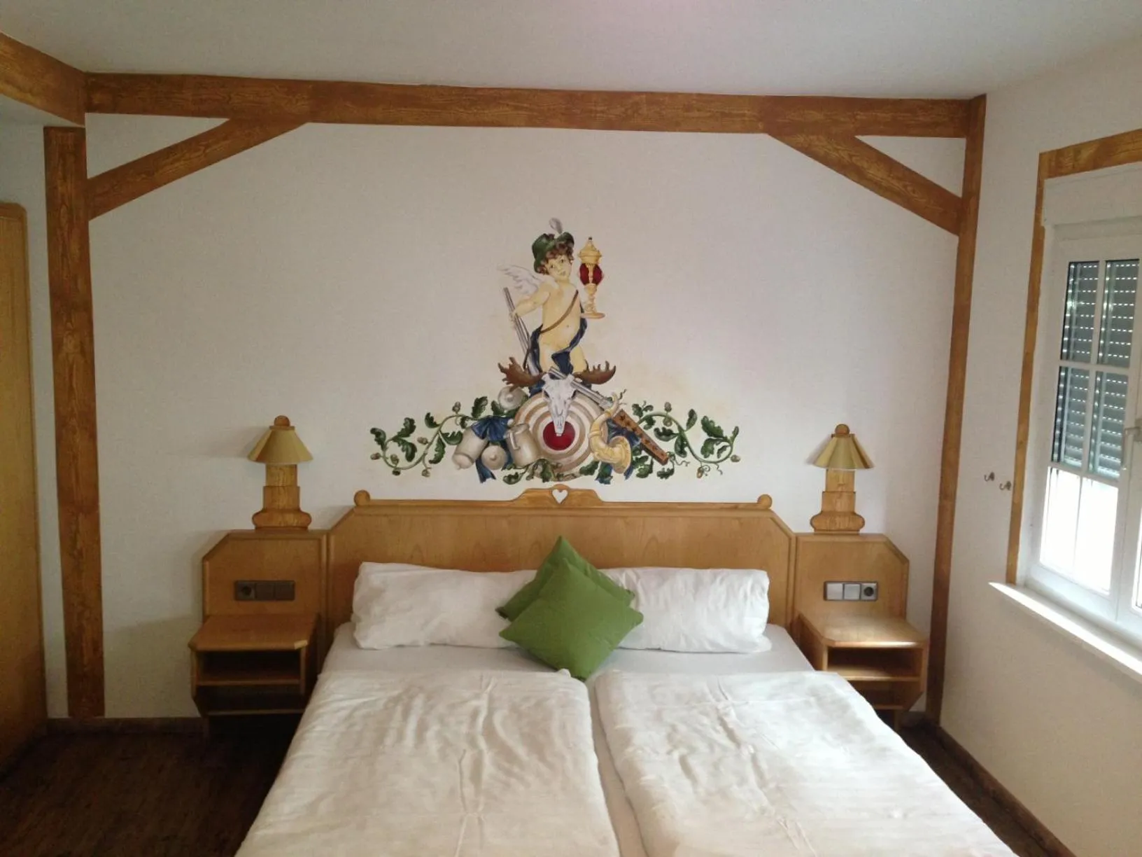 Bed in Hotel DreiKönig & Restaurant SeeGourmet