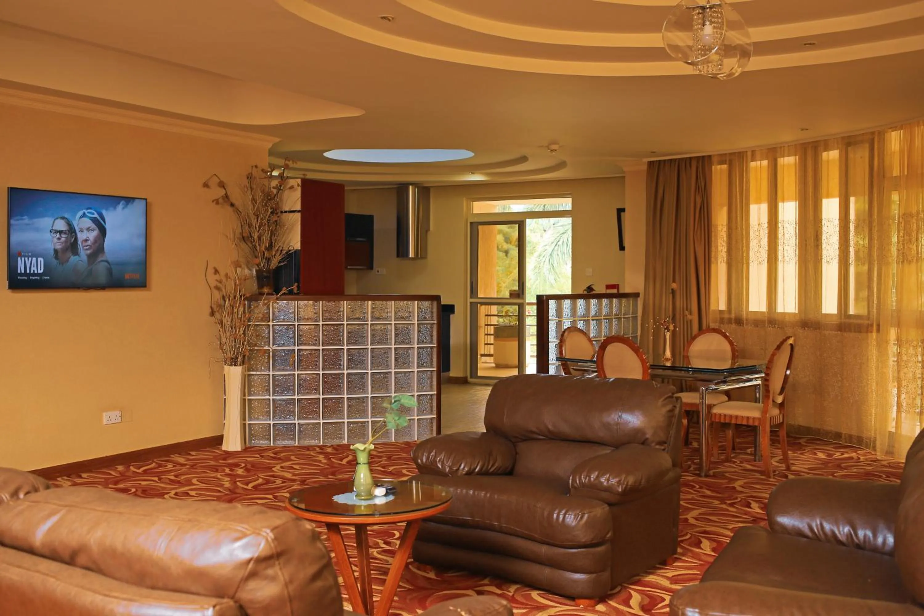 Living room in Mbale Resort Hotel