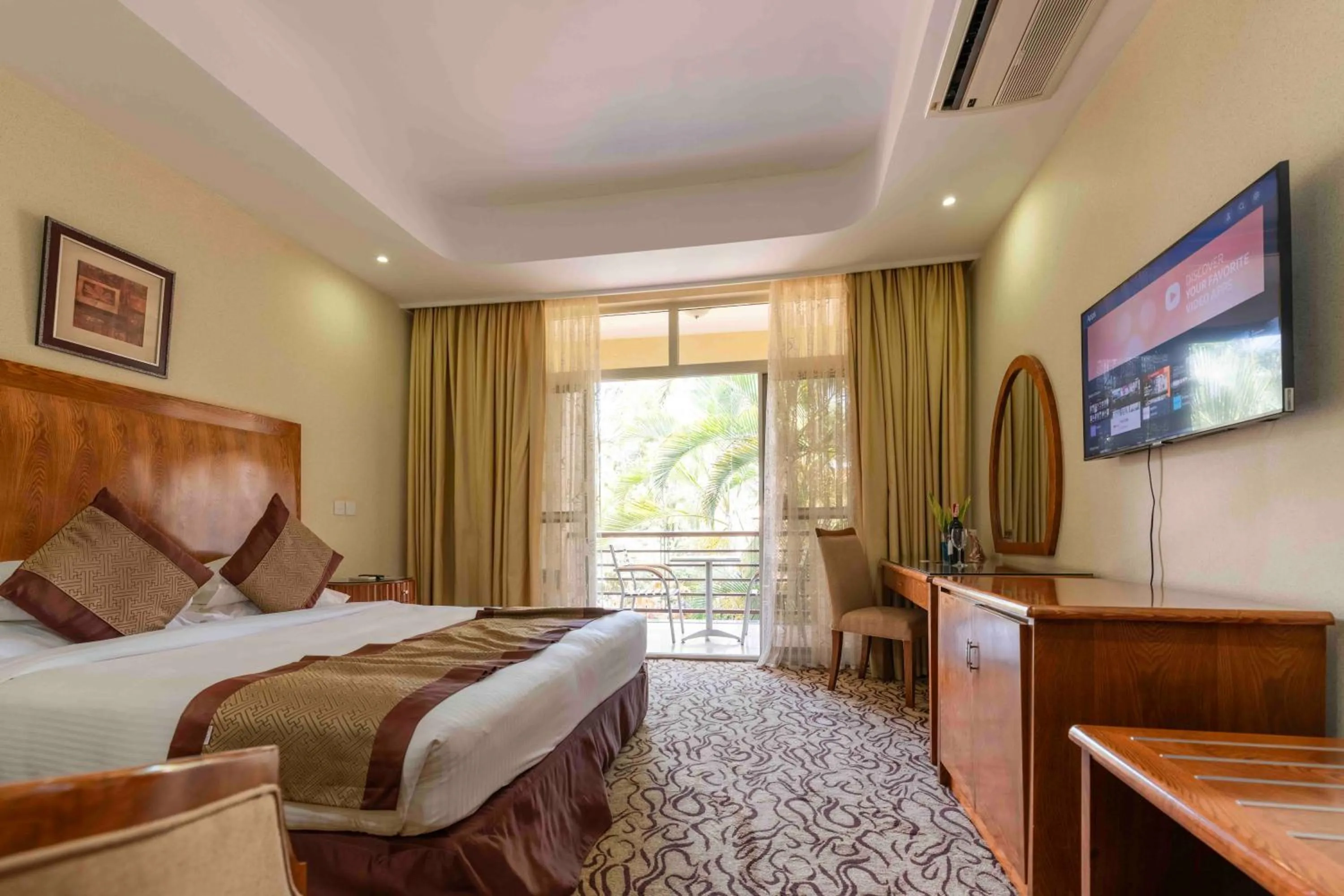 TV and multimedia, Bed in Mbale Resort Hotel