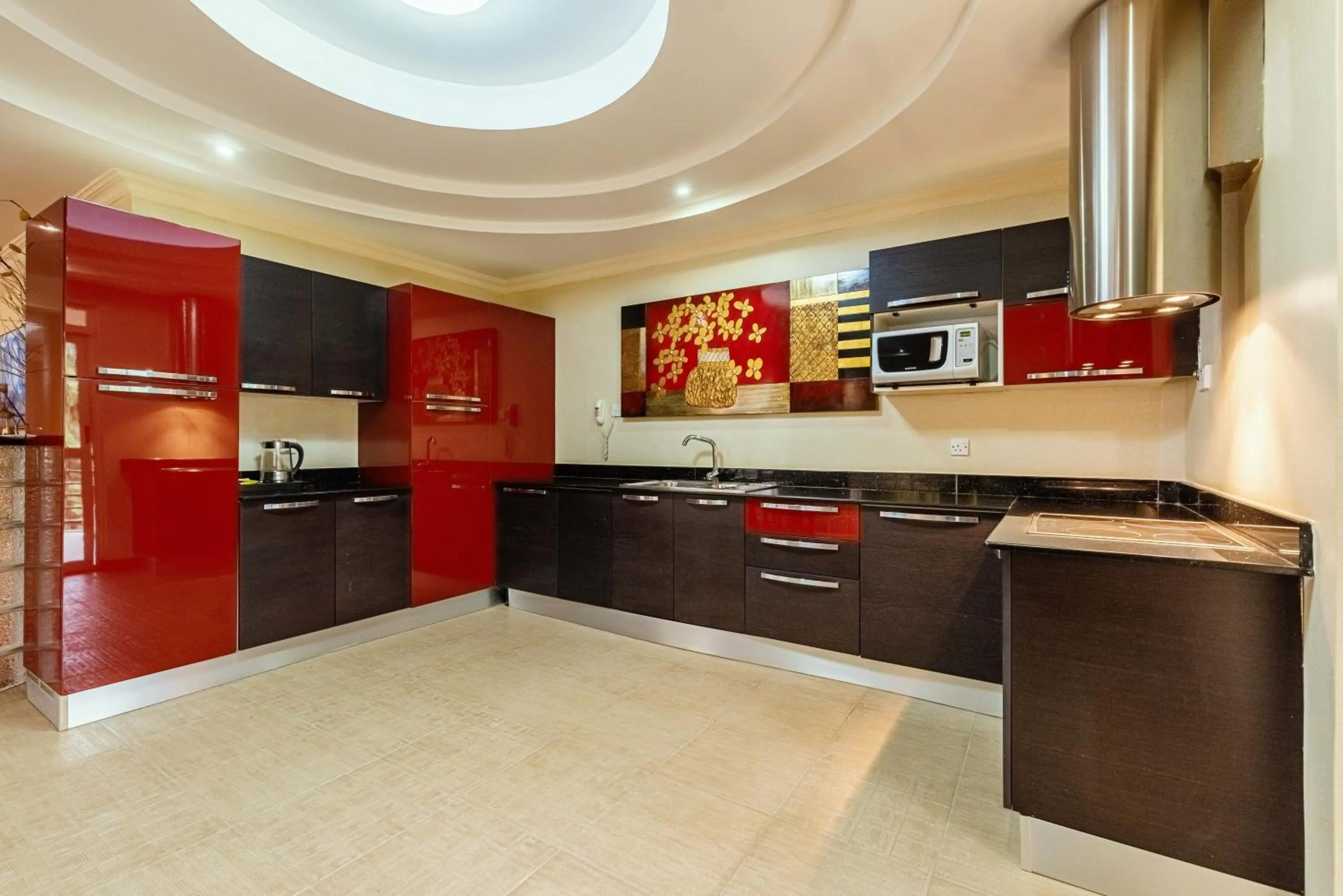 Kitchen or kitchenette in Mbale Resort Hotel