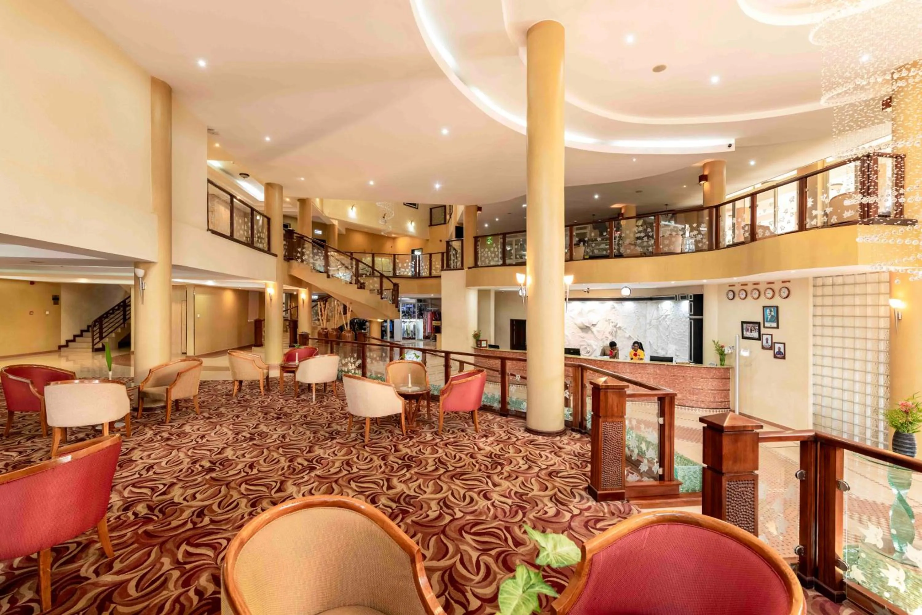 Lobby or reception in Mbale Resort Hotel