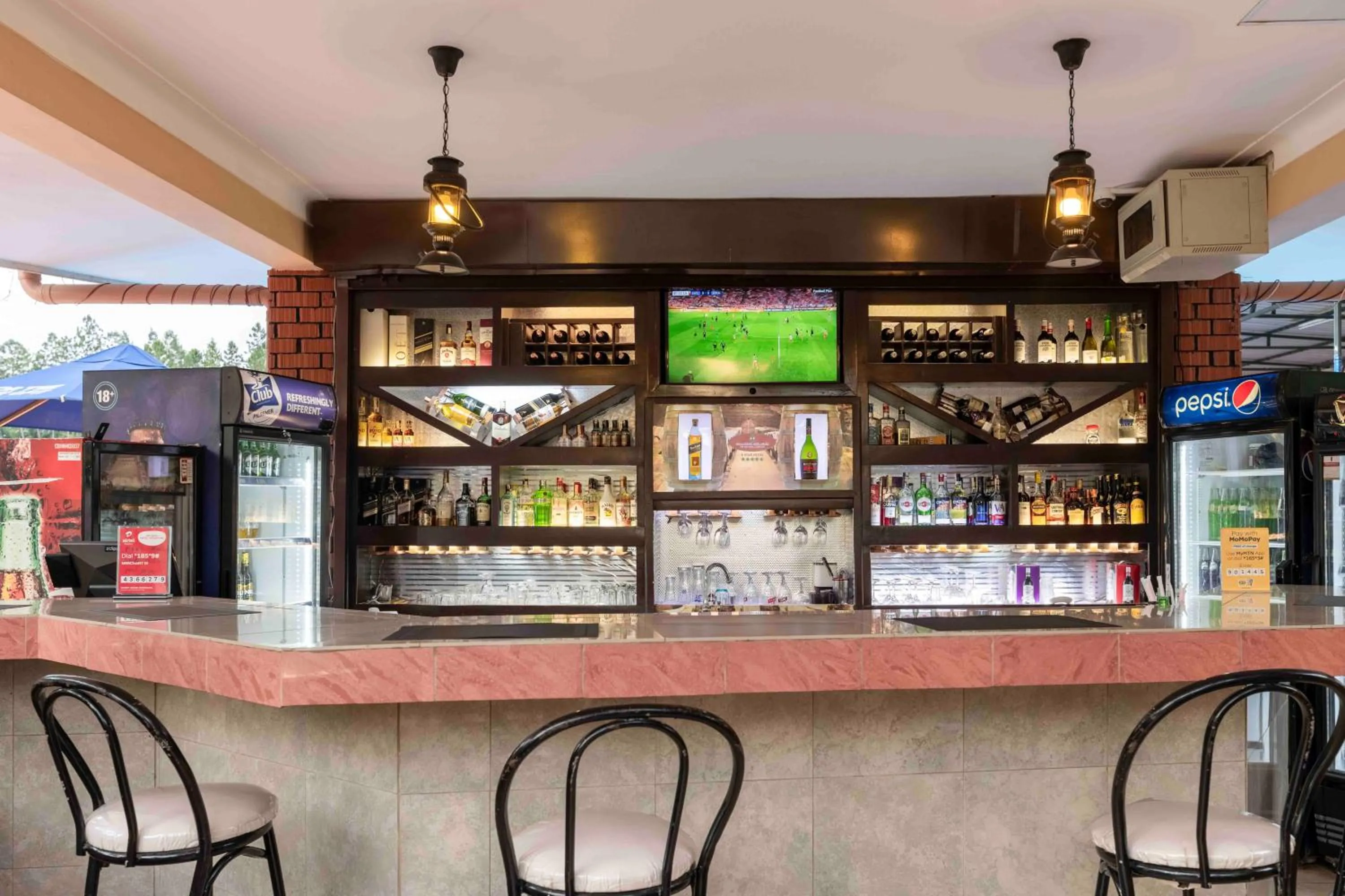 Lounge or bar in Mbale Resort Hotel