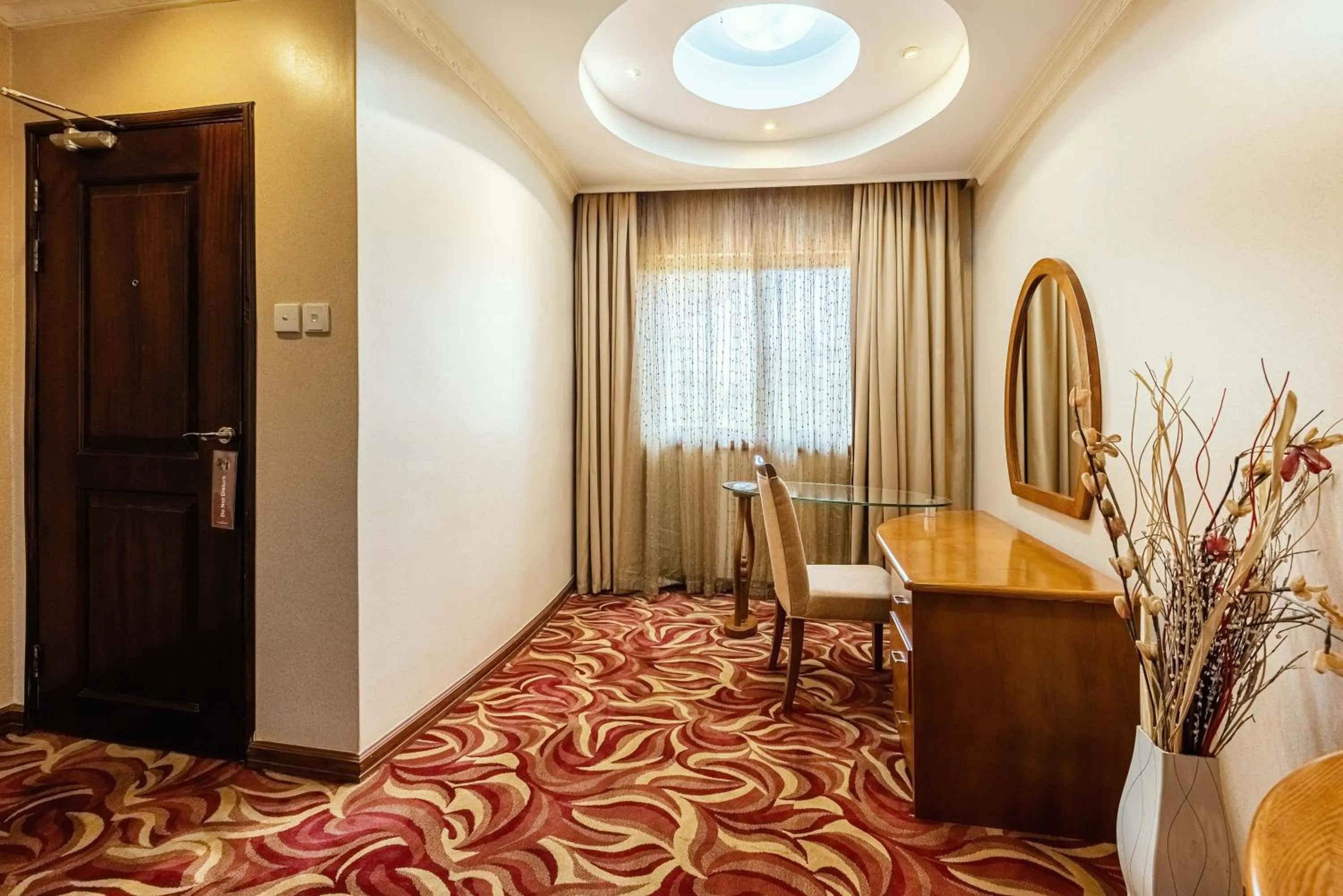 Seating area in Mbale Resort Hotel