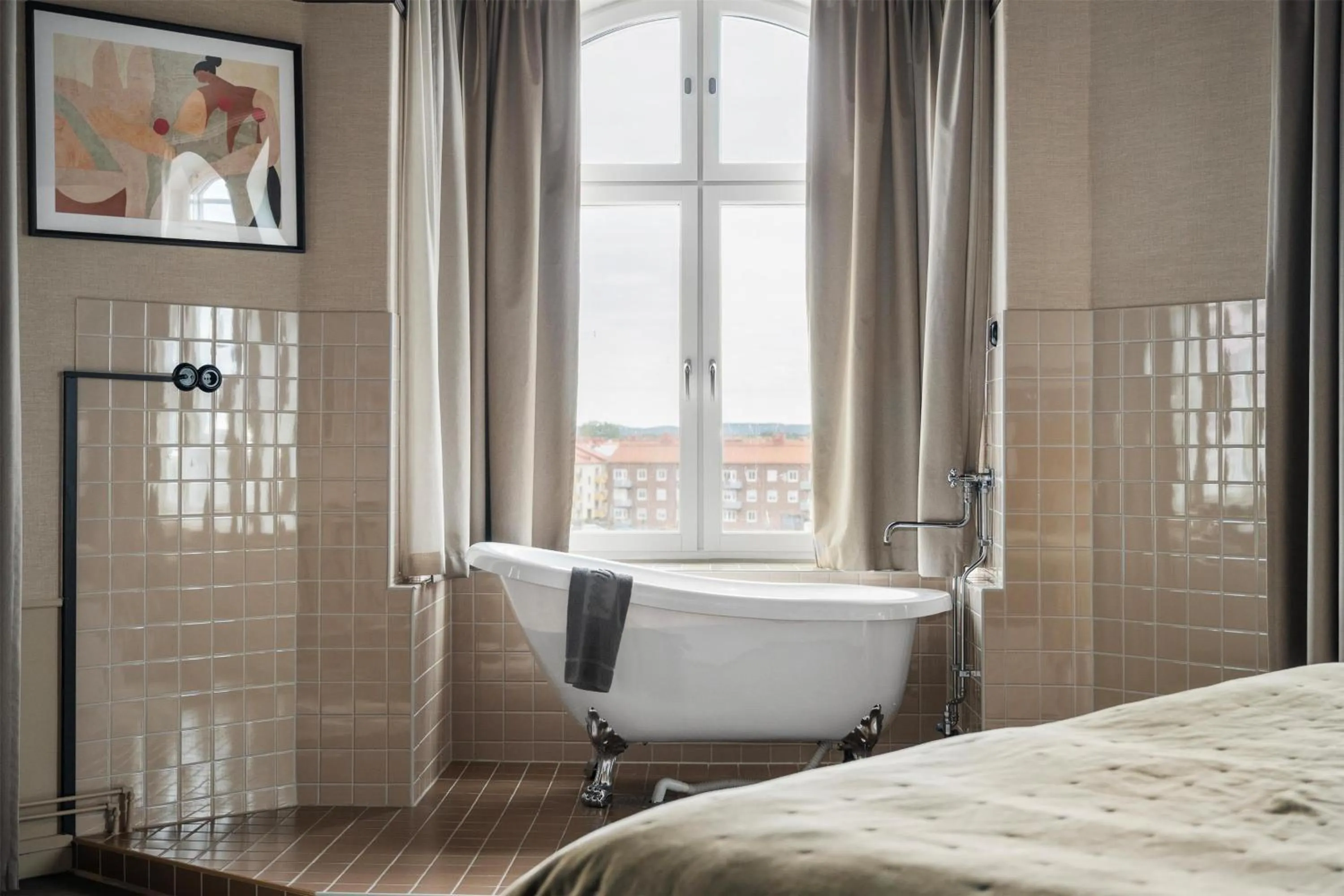 Photo of the whole room, Bed in Grand Halmstad, WorldHotels Crafted