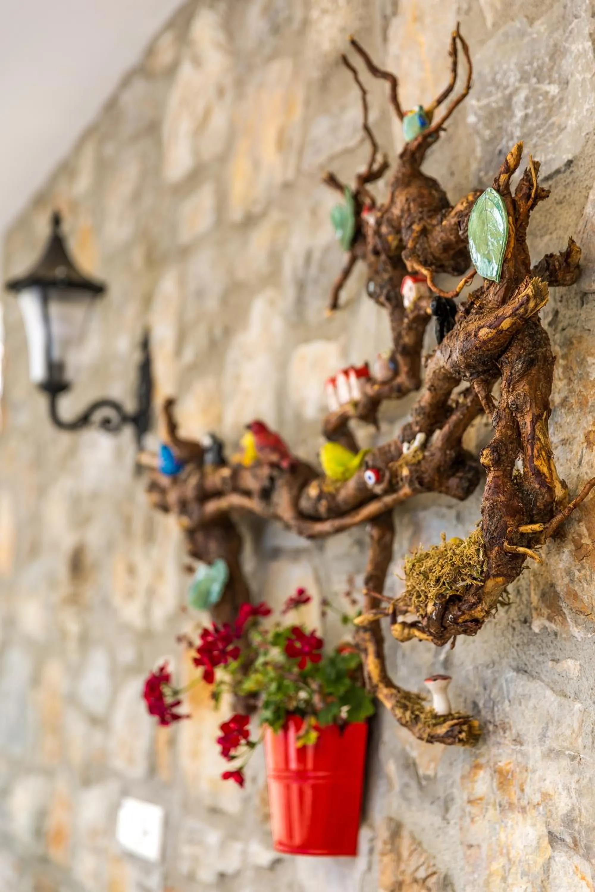 Decorative detail in Kalina Hotel