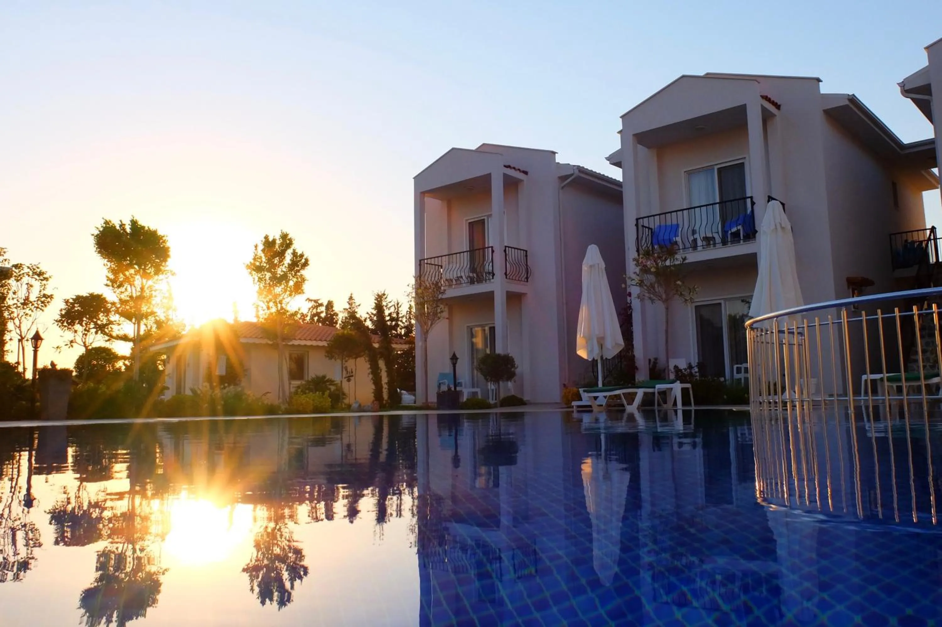 Sunset in Kalina Hotel