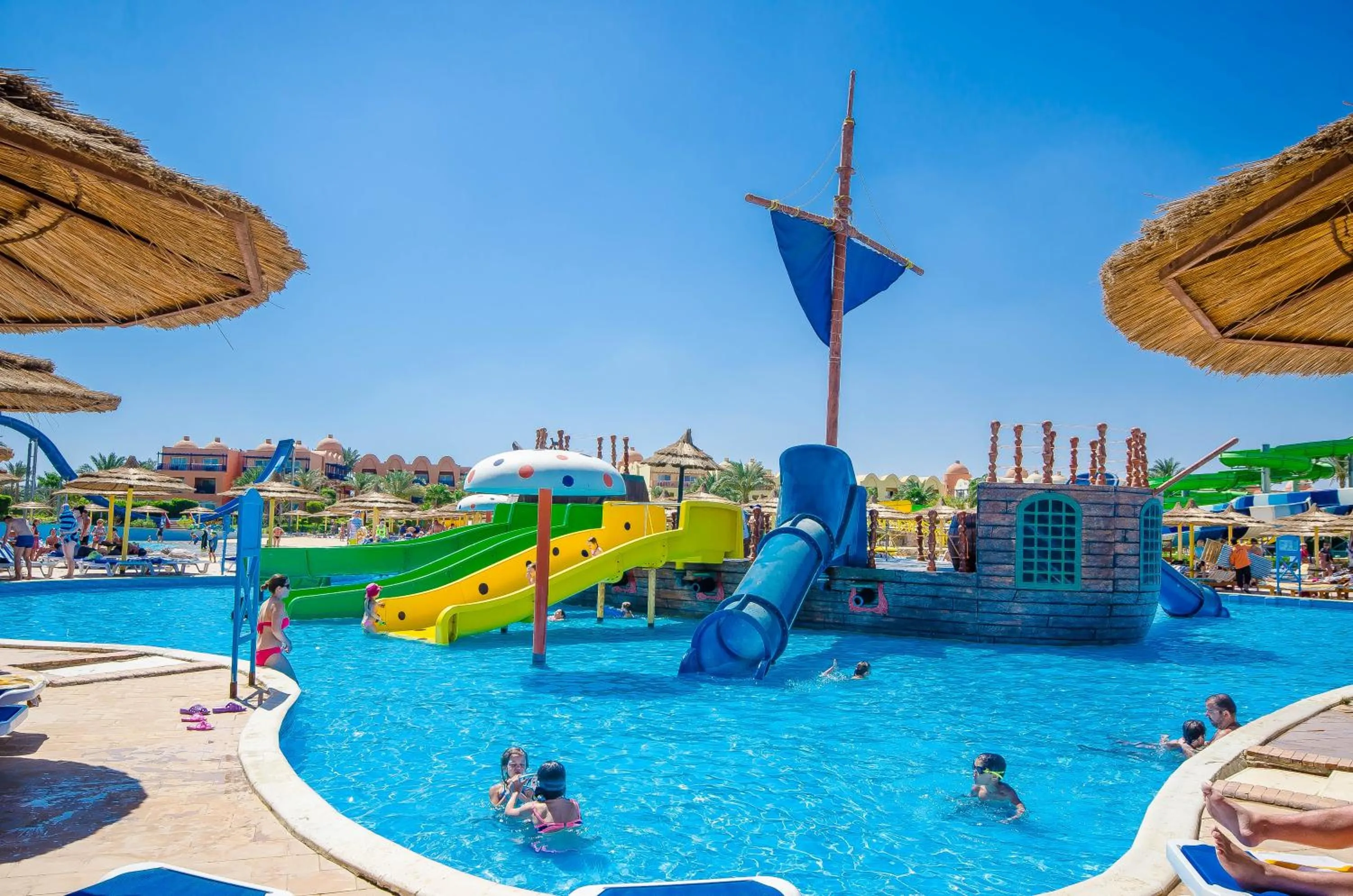 Aqua park in Titanic Beach - Families and Couples only