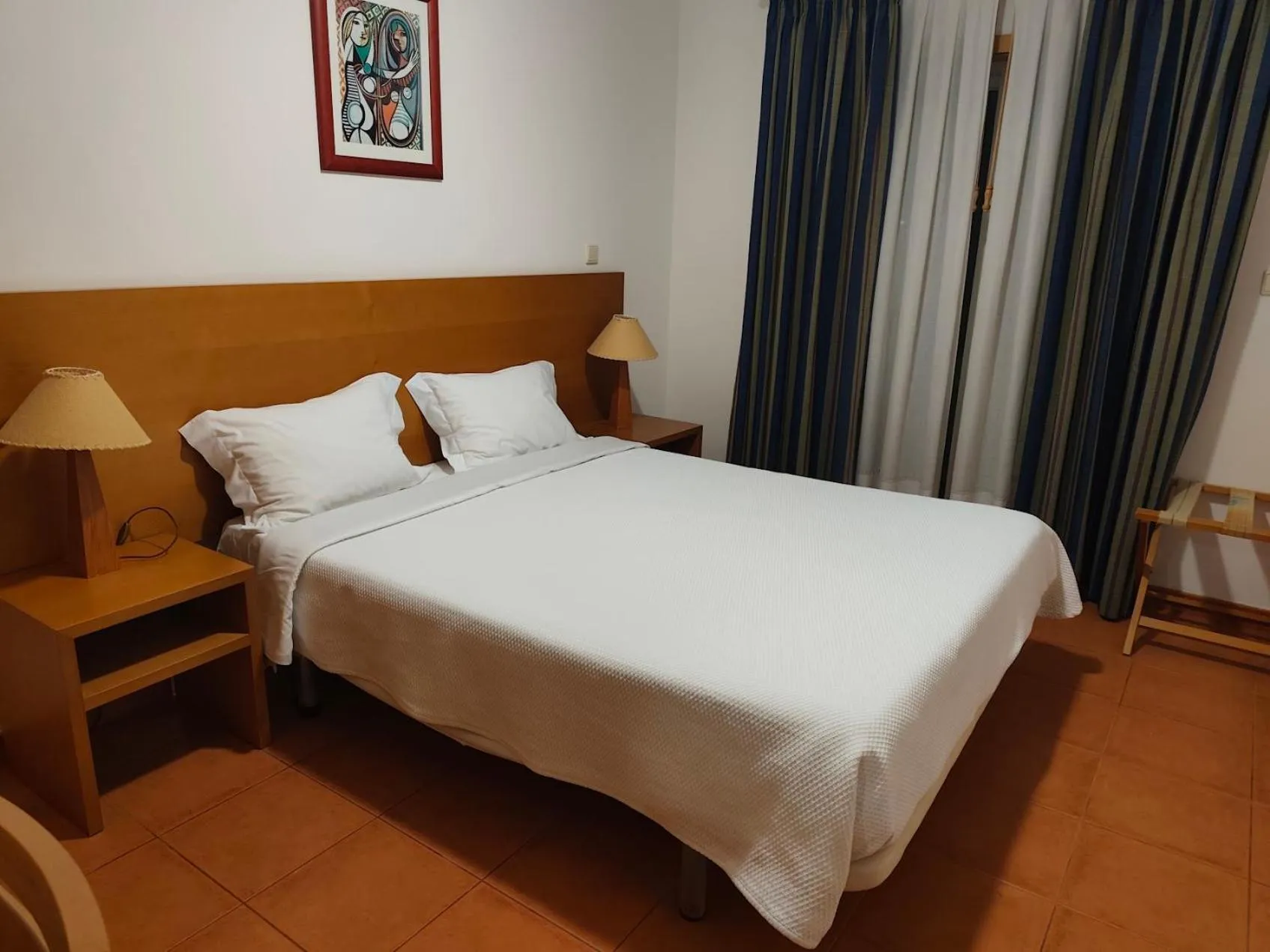 Bed in Apartamentos Turísticos Vila Praia