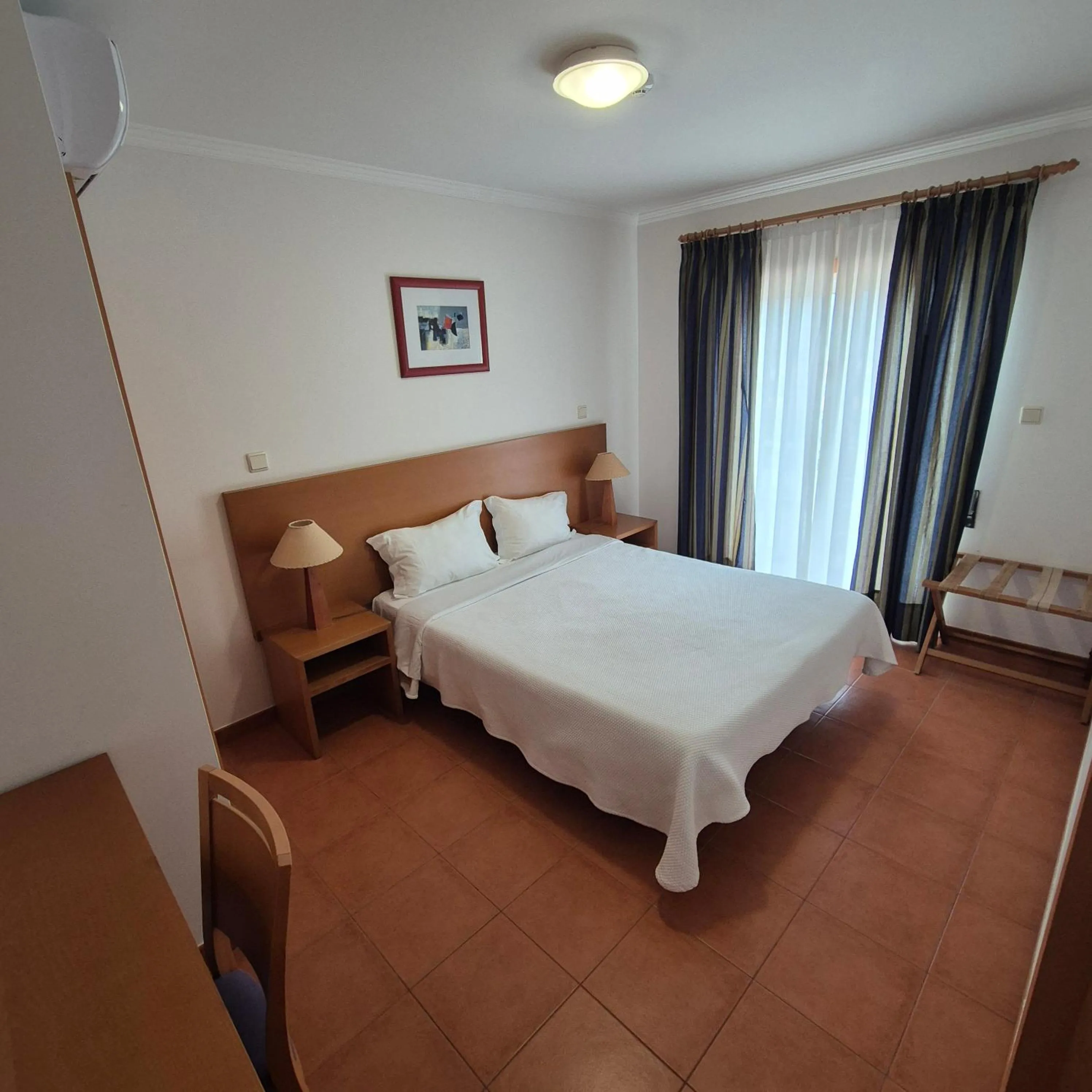 Bed in Apartamentos Turísticos Vila Praia