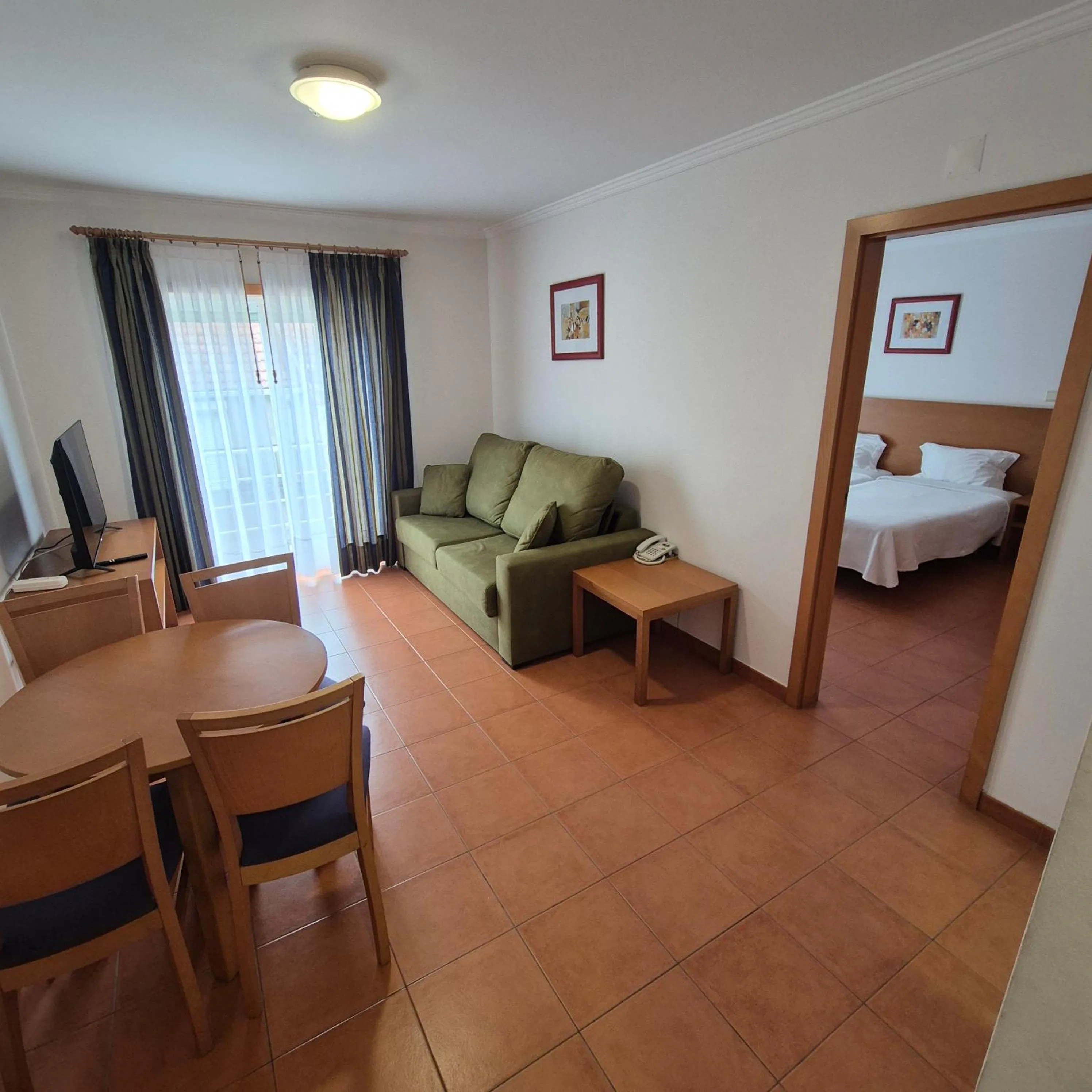 Bed in Apartamentos Turísticos Vila Praia