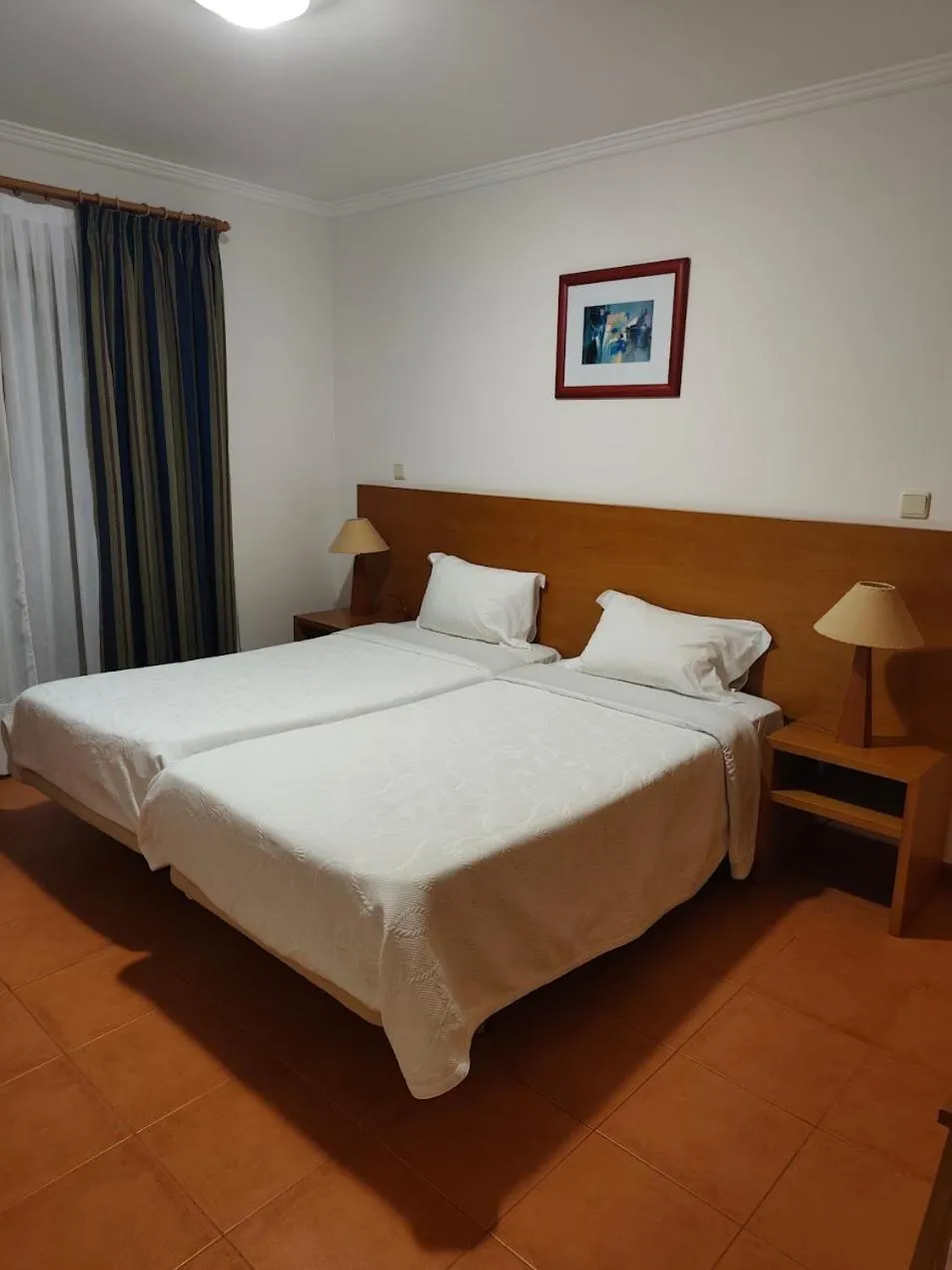 Bed in Apartamentos Turísticos Vila Praia