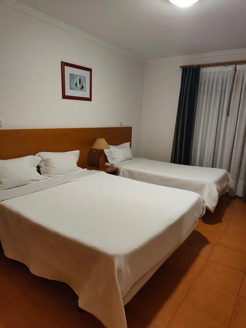 Bed in Apartamentos Turísticos Vila Praia