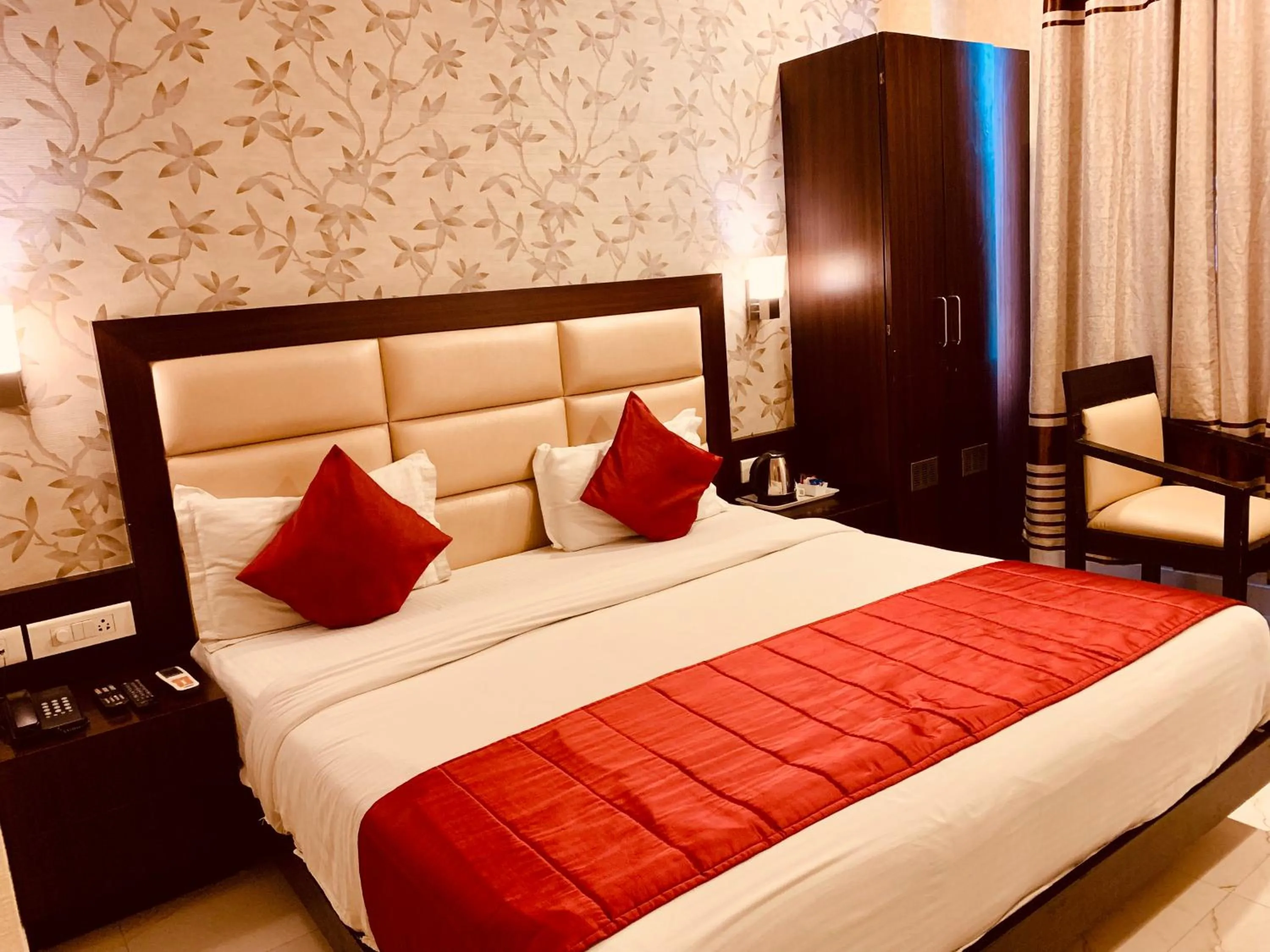 Bedroom, Bed in Hotel The Onix