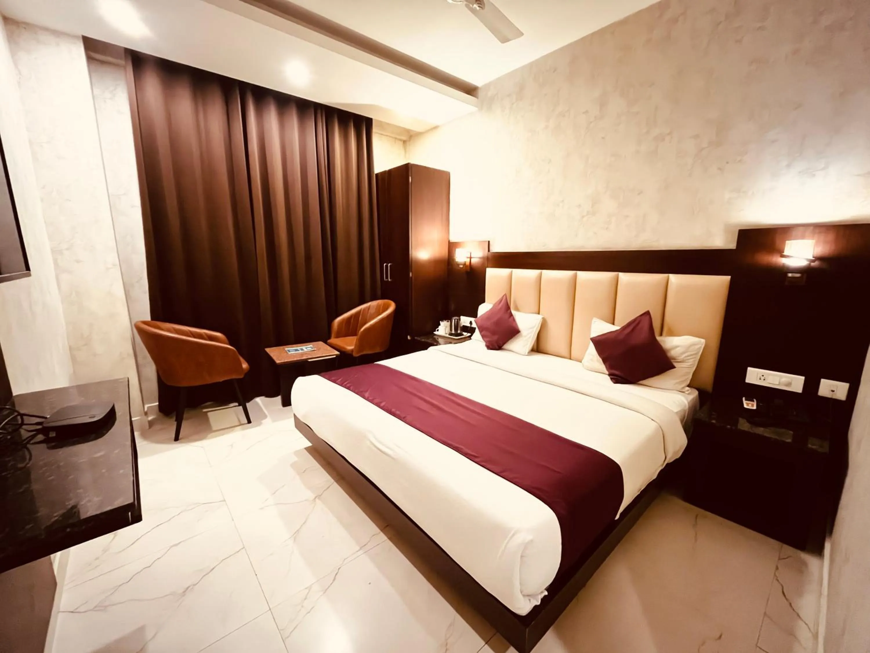 Bedroom, Bed in Hotel The Onix