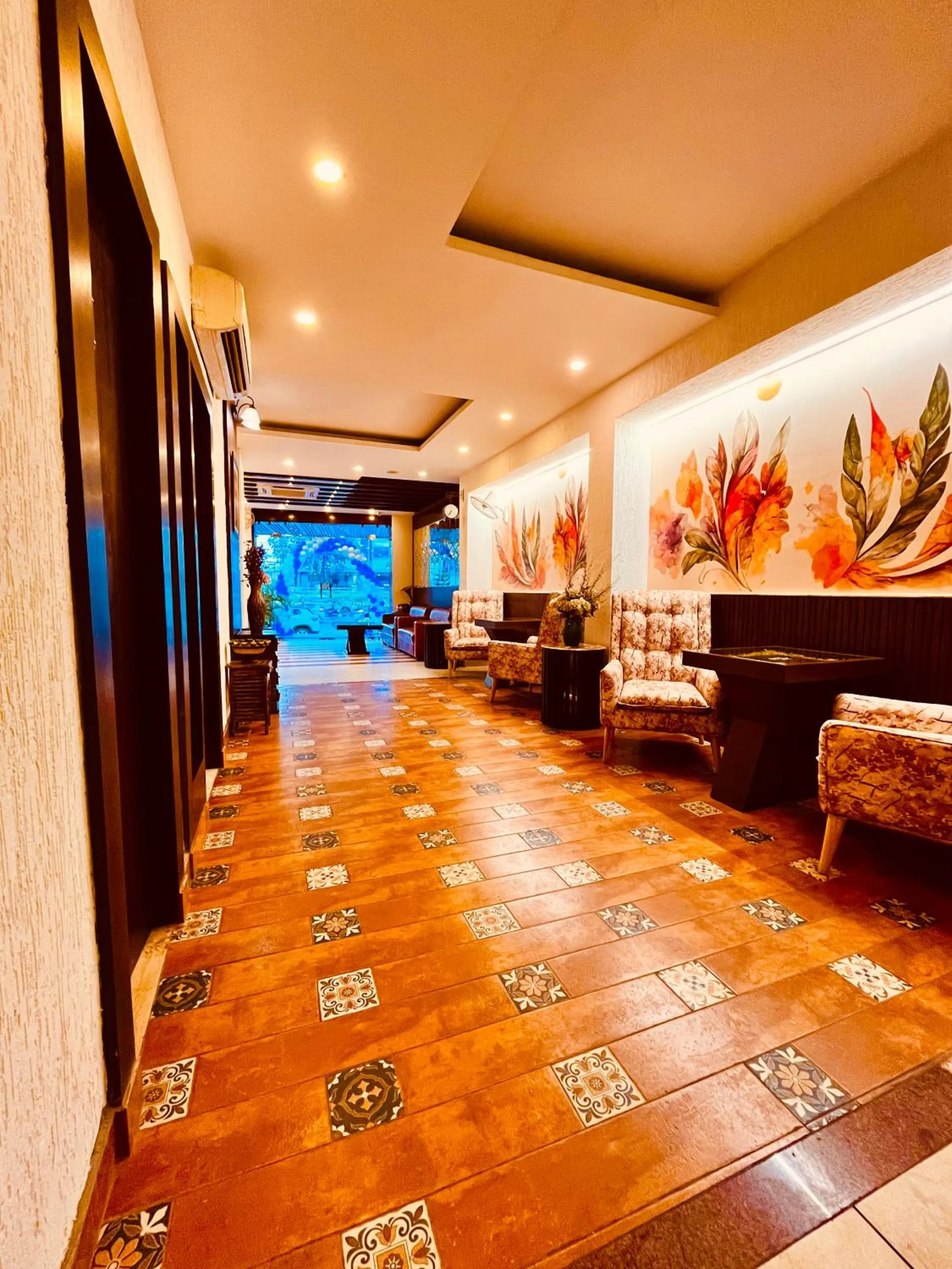 Lobby or reception in Hotel The Onix