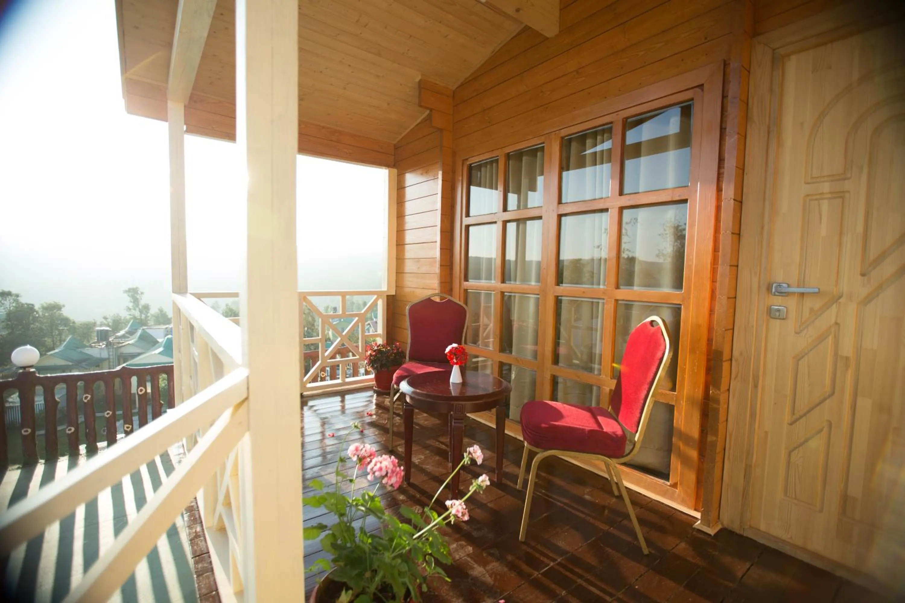 Balcony/Terrace in The Grand Legacy Resort & Spa - TGL - Pure Vegetarian Mahabaleshwar