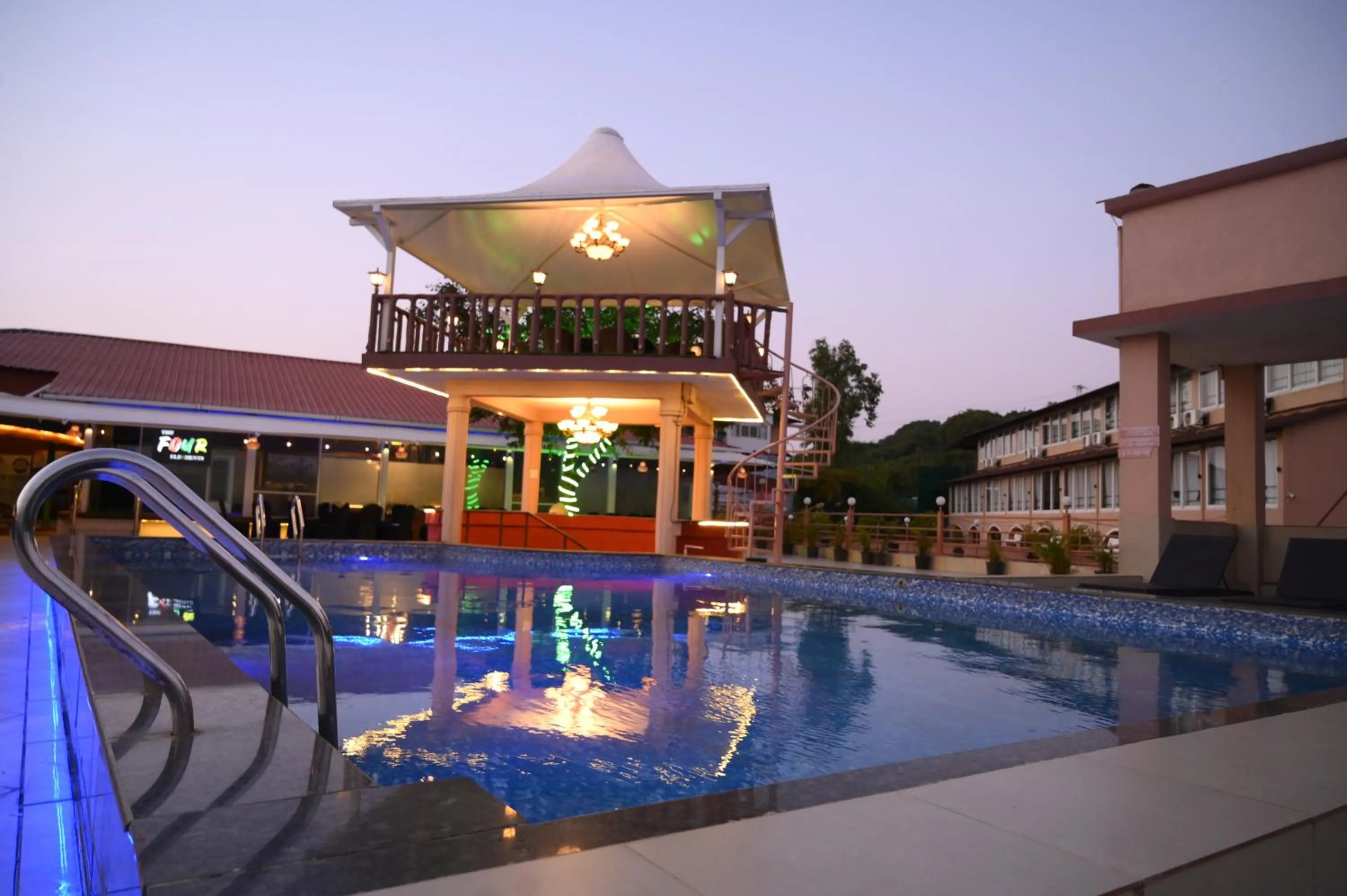 Swimming pool in The Grand Legacy Resort & Spa - TGL - Pure Vegetarian Mahabaleshwar