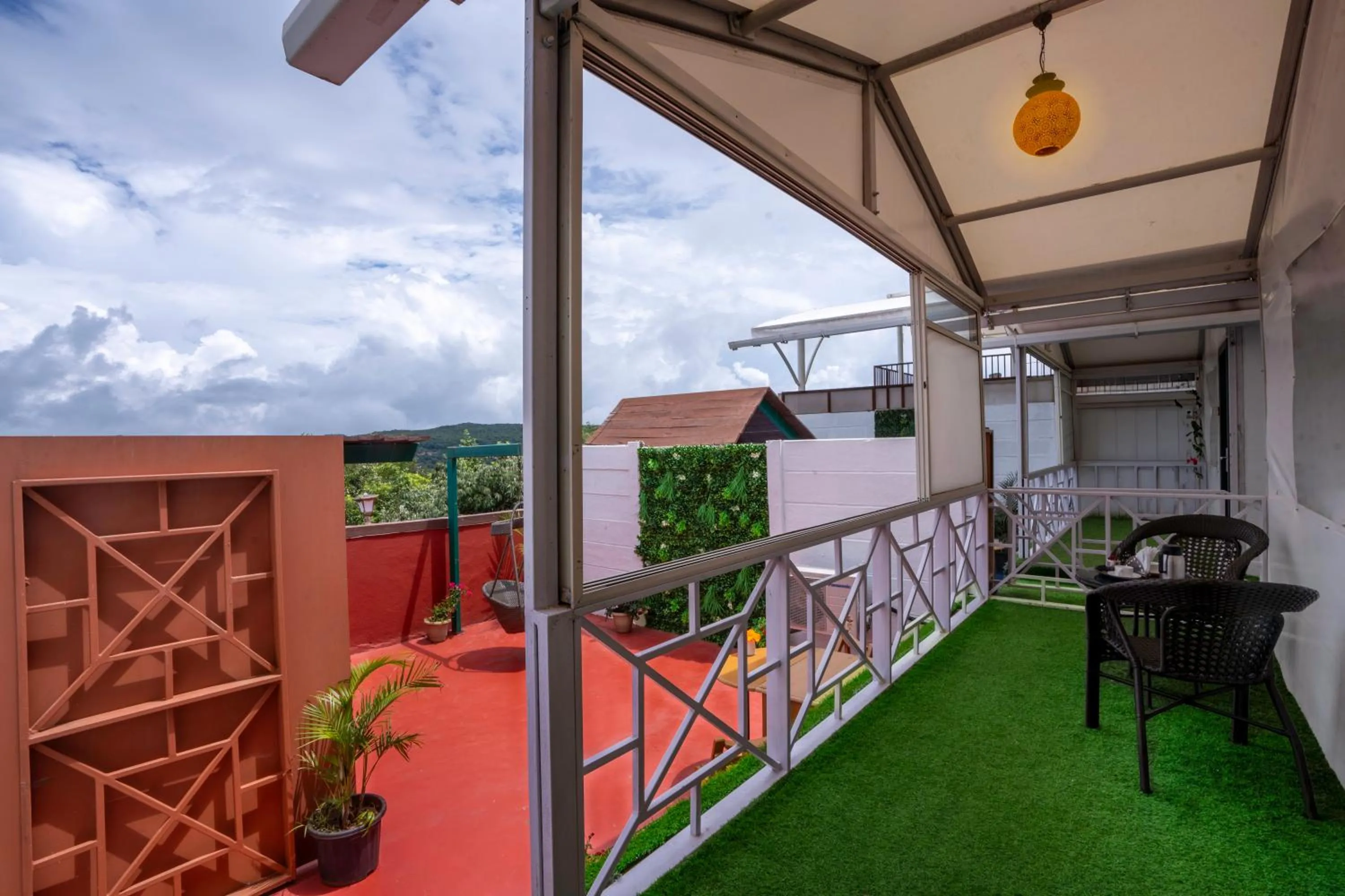 View (from property/room) in The Grand Legacy Resort & Spa - TGL - Pure Vegetarian Mahabaleshwar