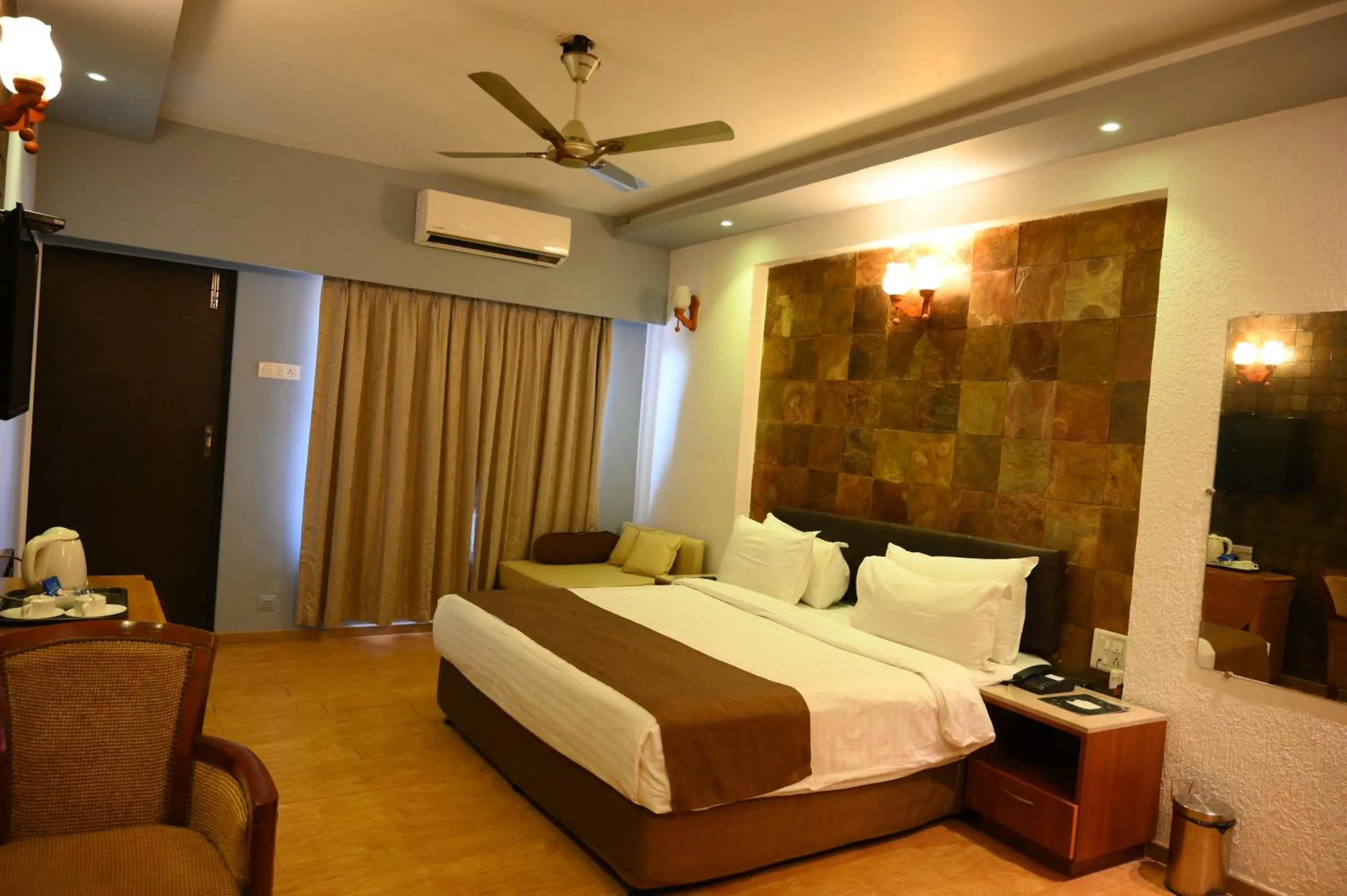 Photo of the whole room, Bed in The Grand Legacy Resort & Spa - TGL - Pure Vegetarian Mahabaleshwar