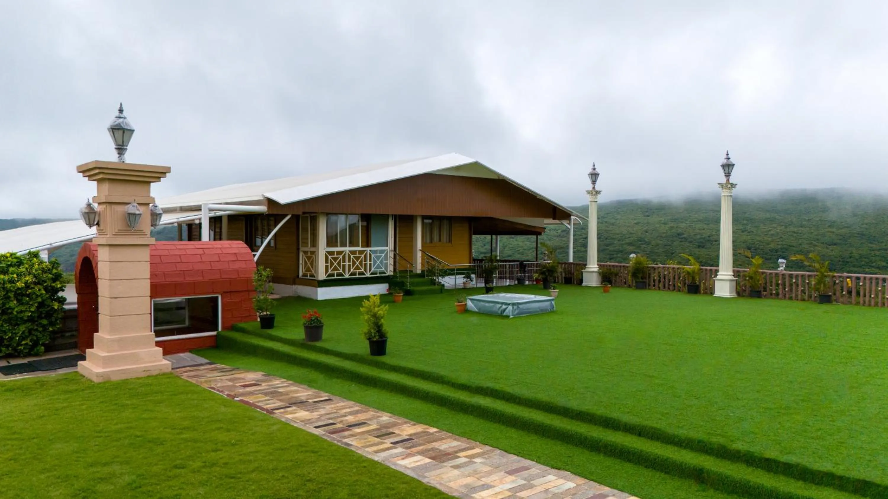 View (from property/room) in The Grand Legacy Resort & Spa - TGL - Pure Vegetarian Mahabaleshwar