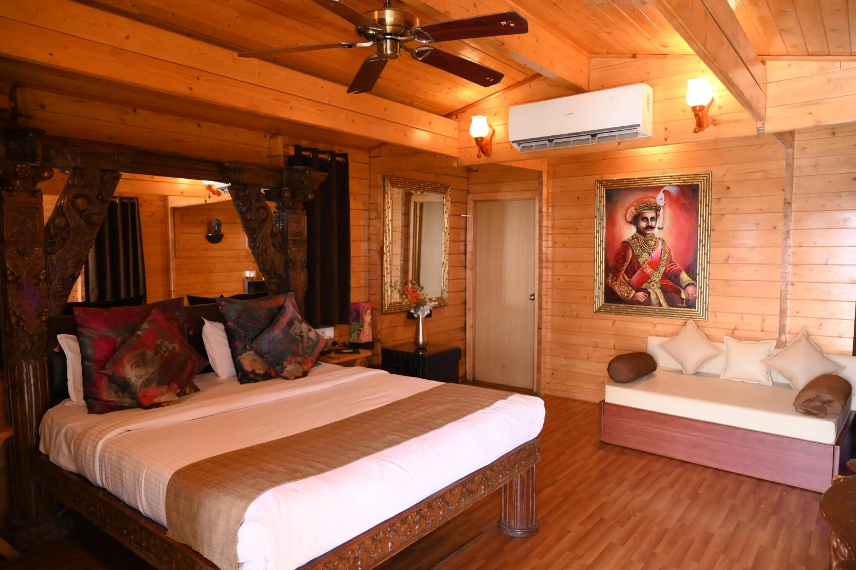 Photo of the whole room, Bed in The Grand Legacy Resort & Spa - TGL - Pure Vegetarian Mahabaleshwar