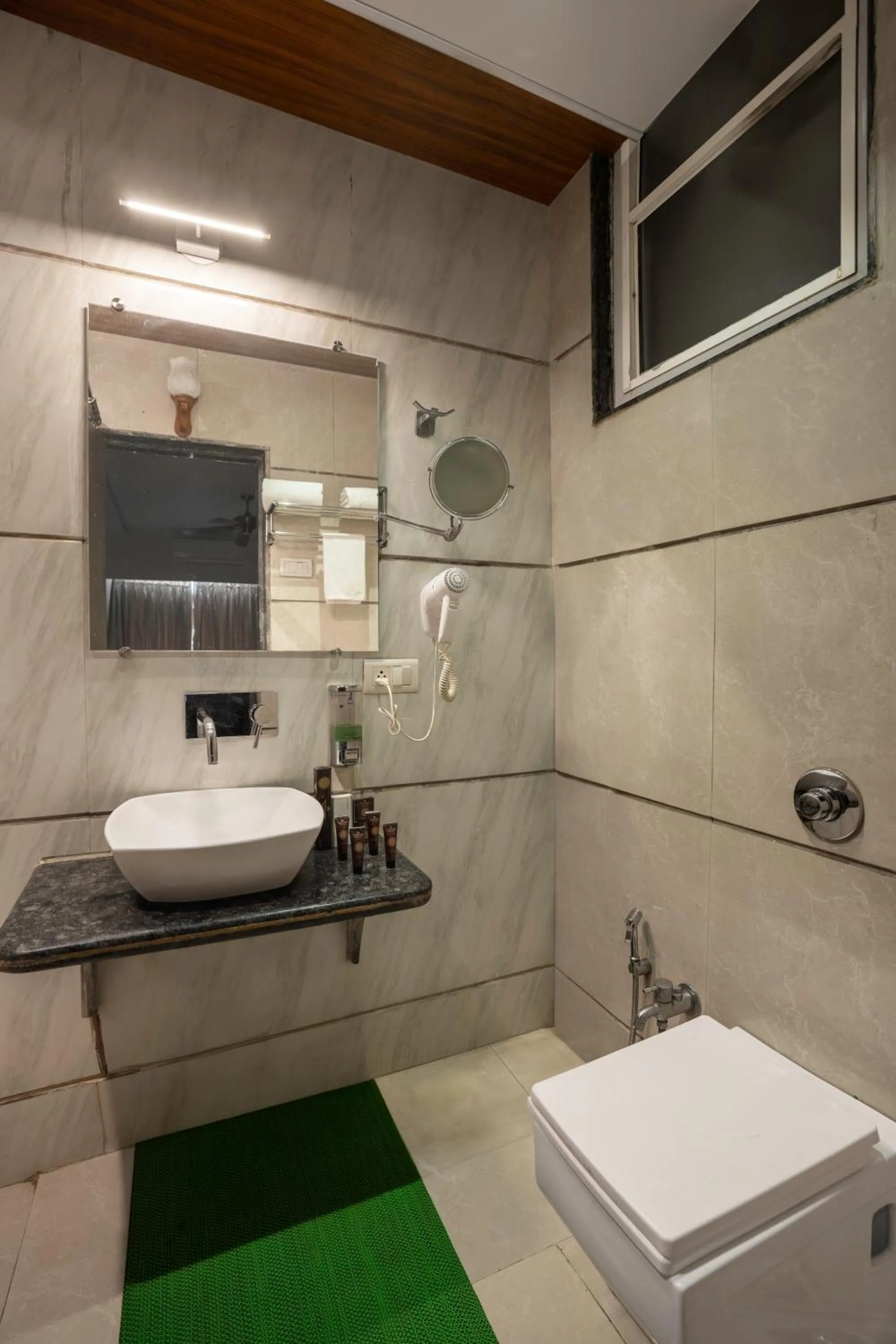 Toilet in The Grand Legacy Resort & Spa - TGL - Pure Vegetarian Mahabaleshwar