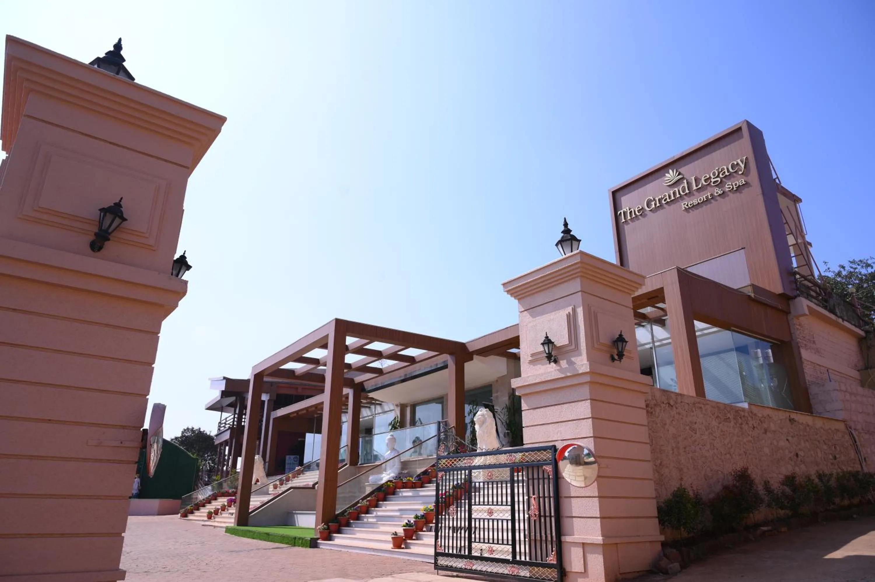 Facade/entrance in The Grand Legacy Resort & Spa - TGL - Pure Vegetarian Mahabaleshwar