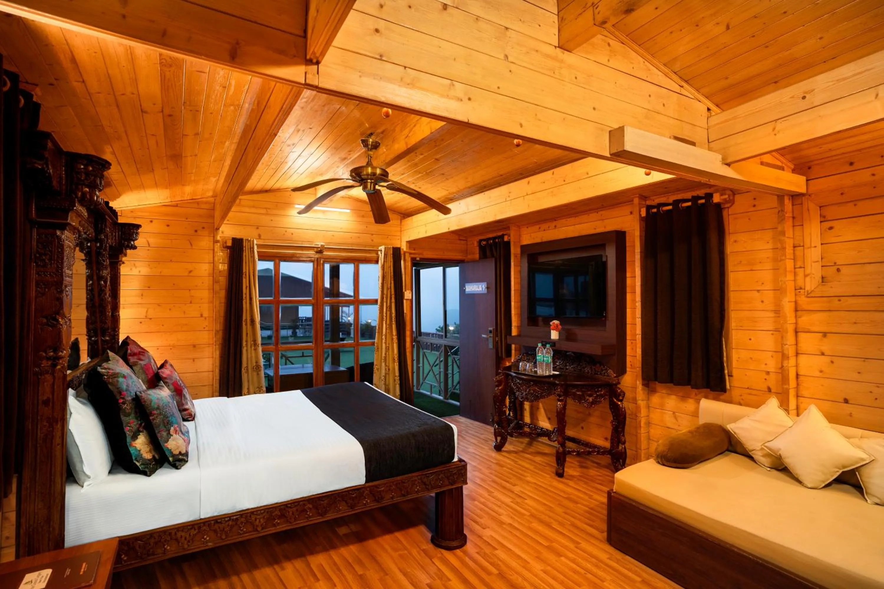 Bedroom, Bed in The Grand Legacy Resort & Spa - TGL - Pure Vegetarian Mahabaleshwar