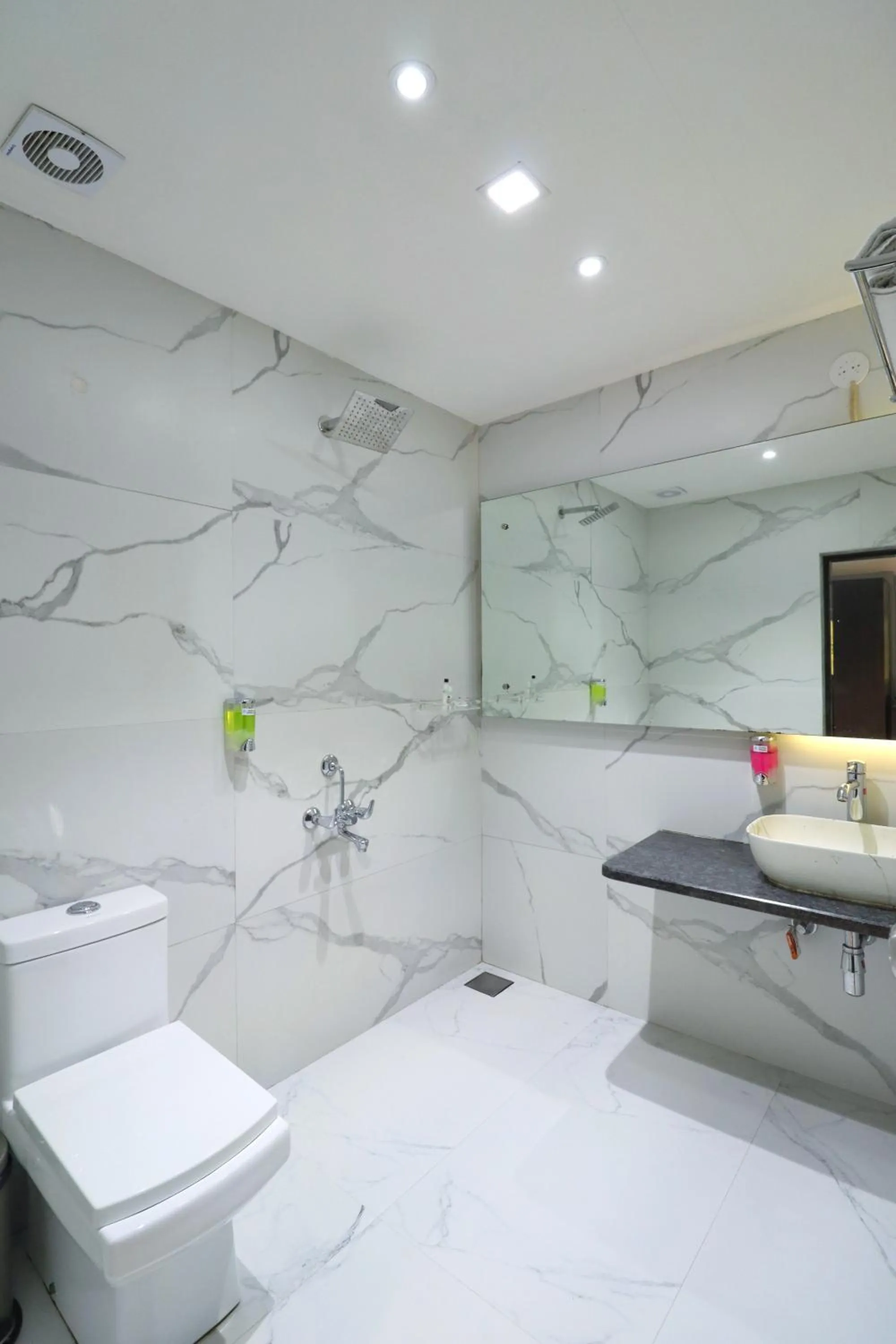 Bathroom in The Grand Legacy Resort & Spa - TGL - Pure Vegetarian Mahabaleshwar