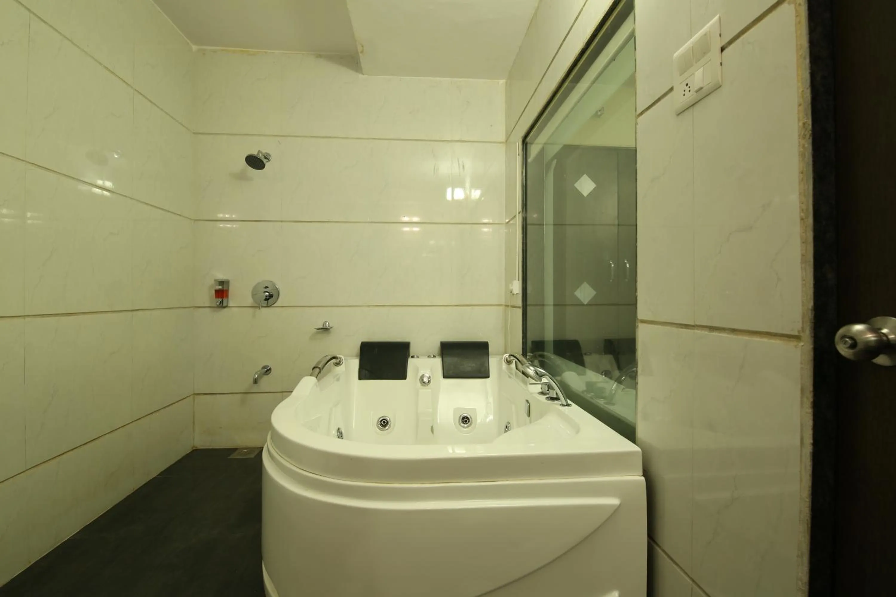 Bathroom in The Grand Legacy Resort & Spa - TGL - Pure Vegetarian Mahabaleshwar