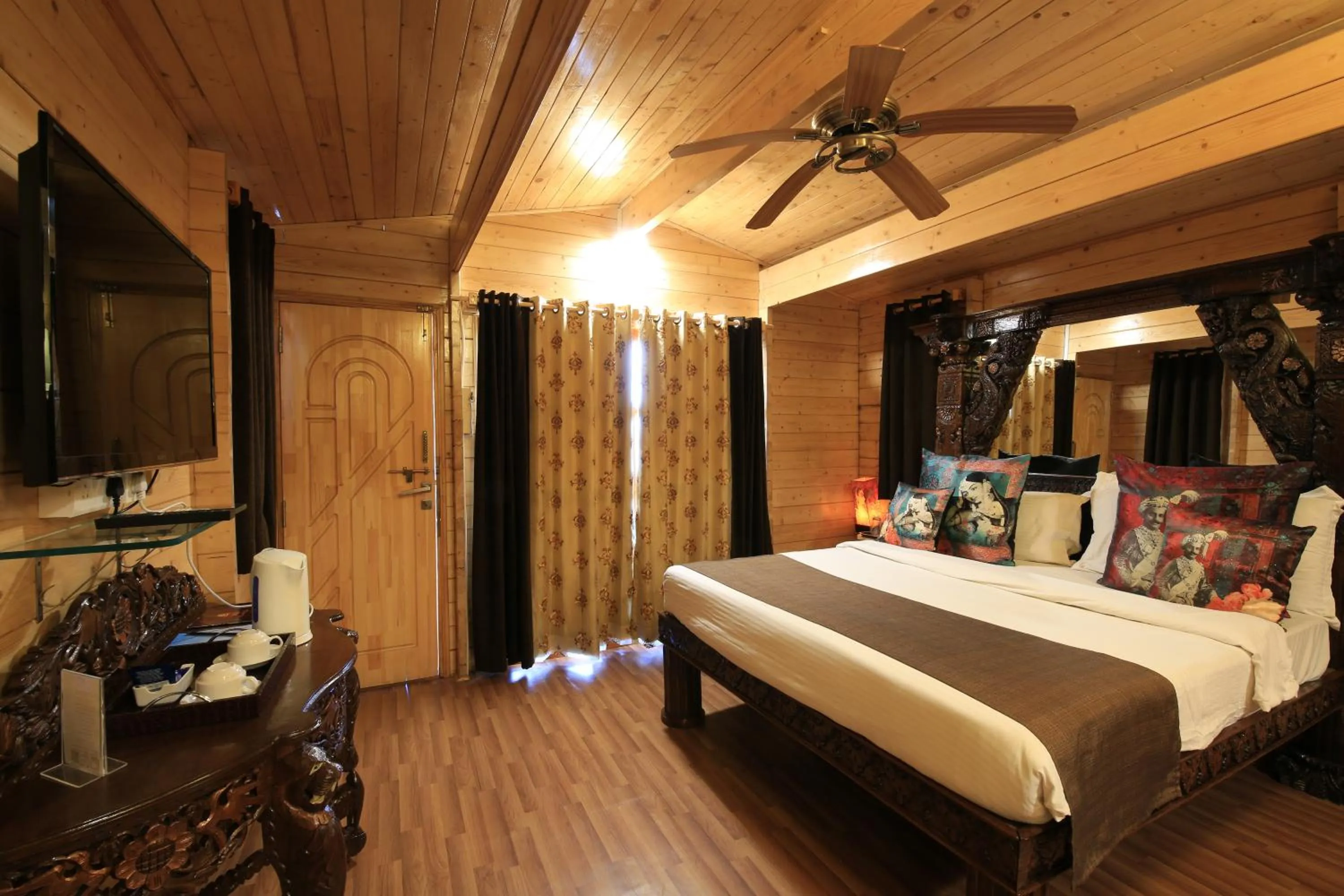 Bed in The Grand Legacy Resort & Spa - TGL - Pure Vegetarian Mahabaleshwar