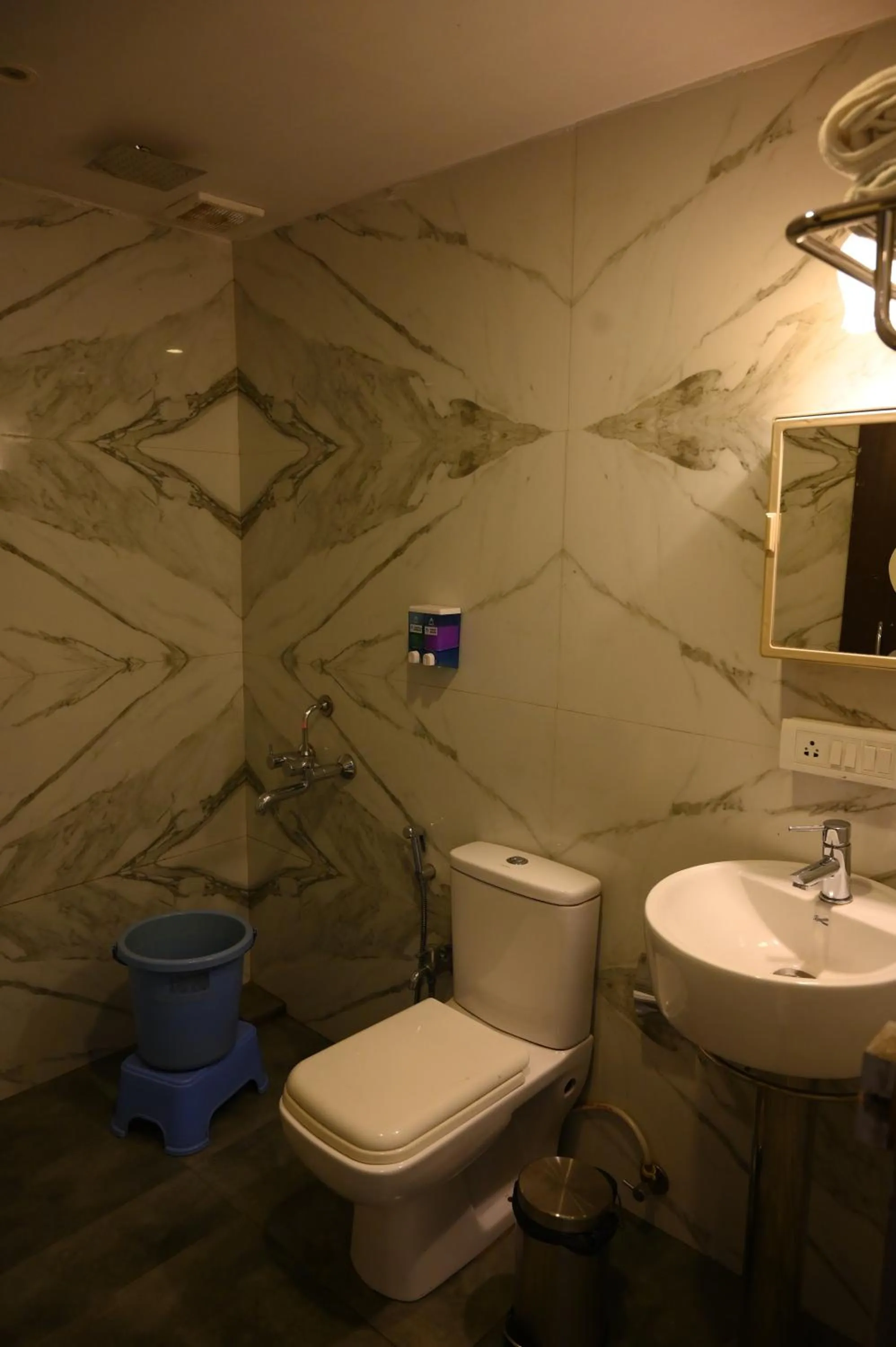 Bathroom in The Grand Legacy Resort & Spa - TGL - Pure Vegetarian Mahabaleshwar
