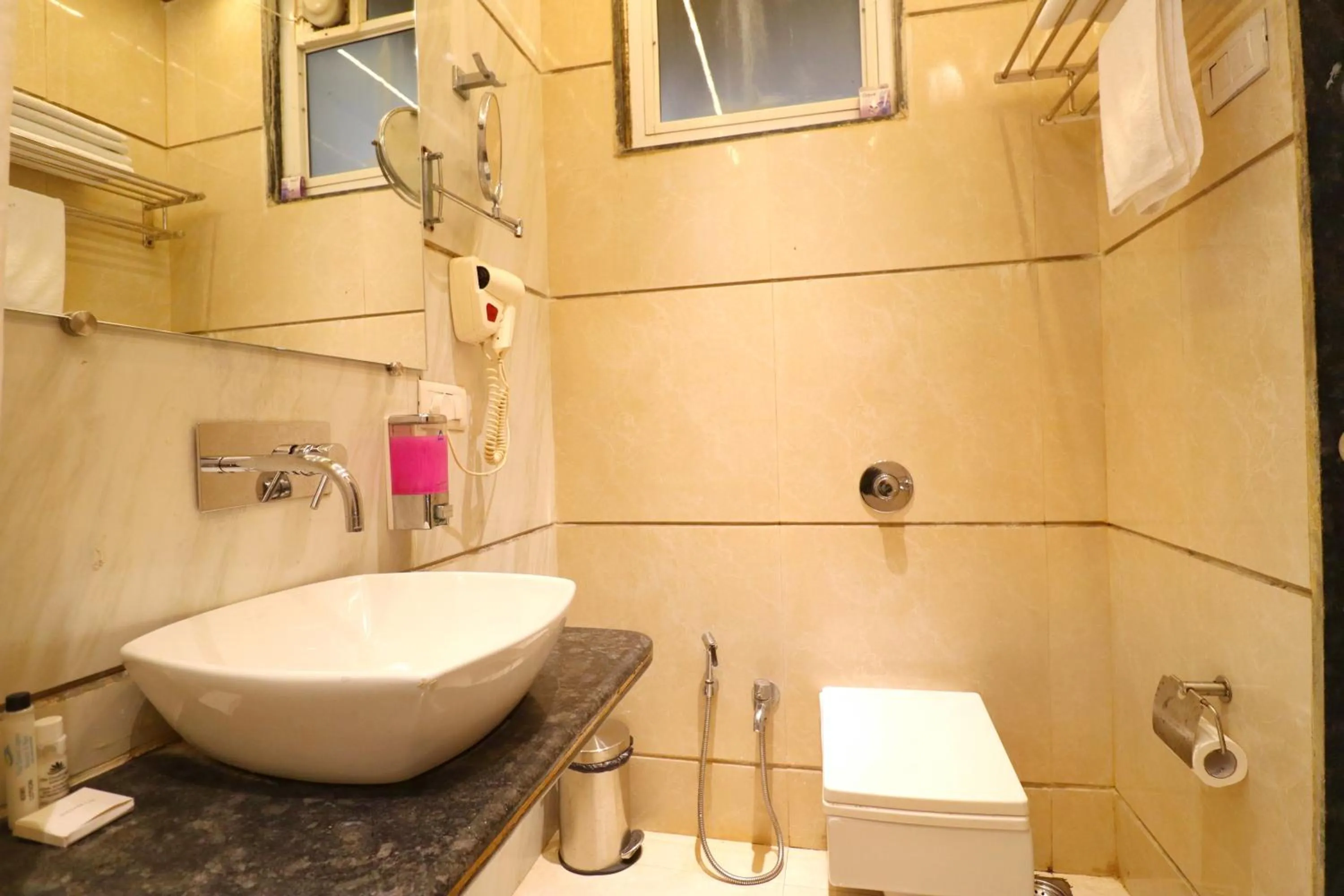 Bathroom in The Grand Legacy Resort & Spa - TGL - Pure Vegetarian Mahabaleshwar