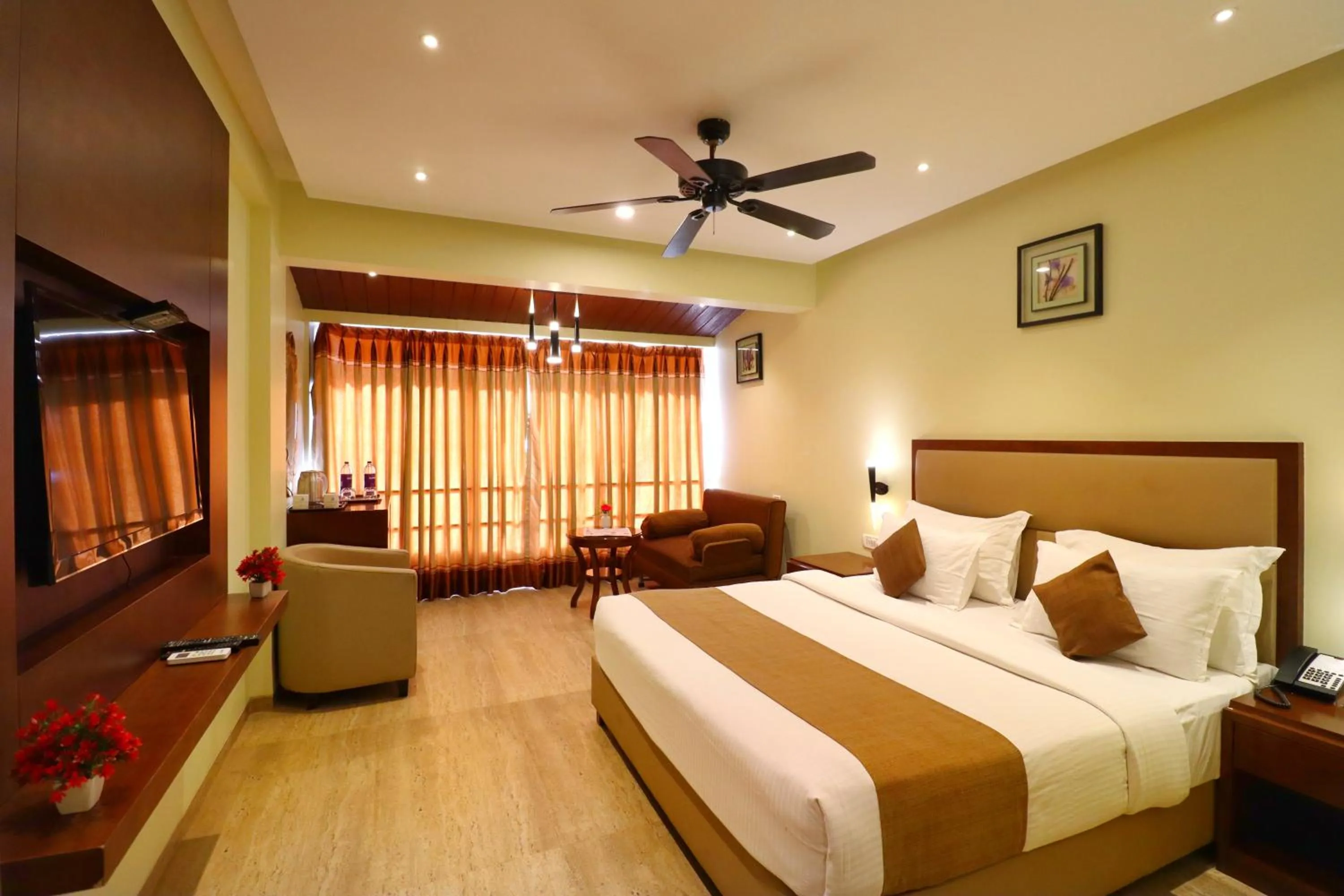 Bed in The Grand Legacy Resort & Spa - TGL - Pure Vegetarian Mahabaleshwar