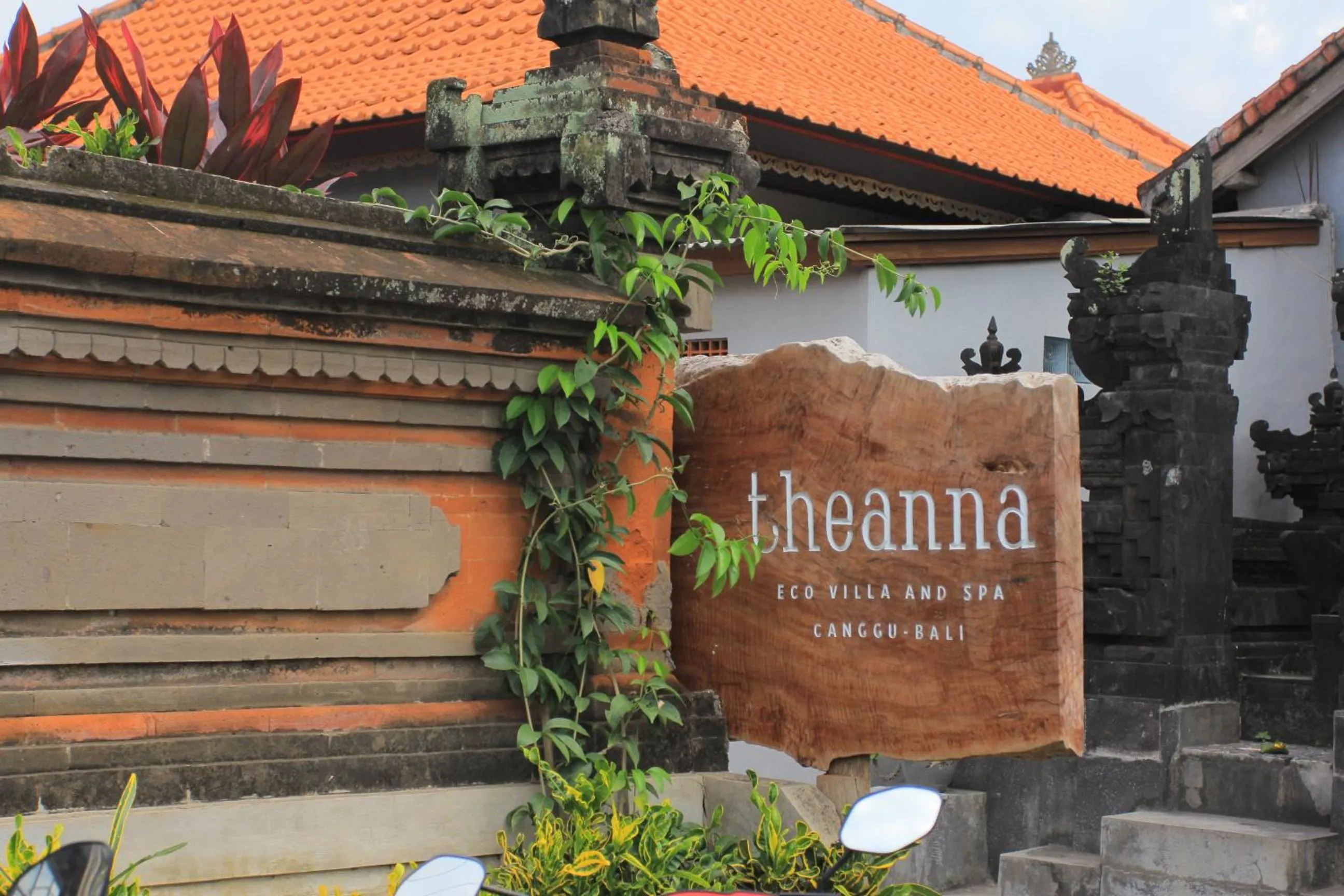 Property logo or sign in Theanna Villa and Spa Canggu
